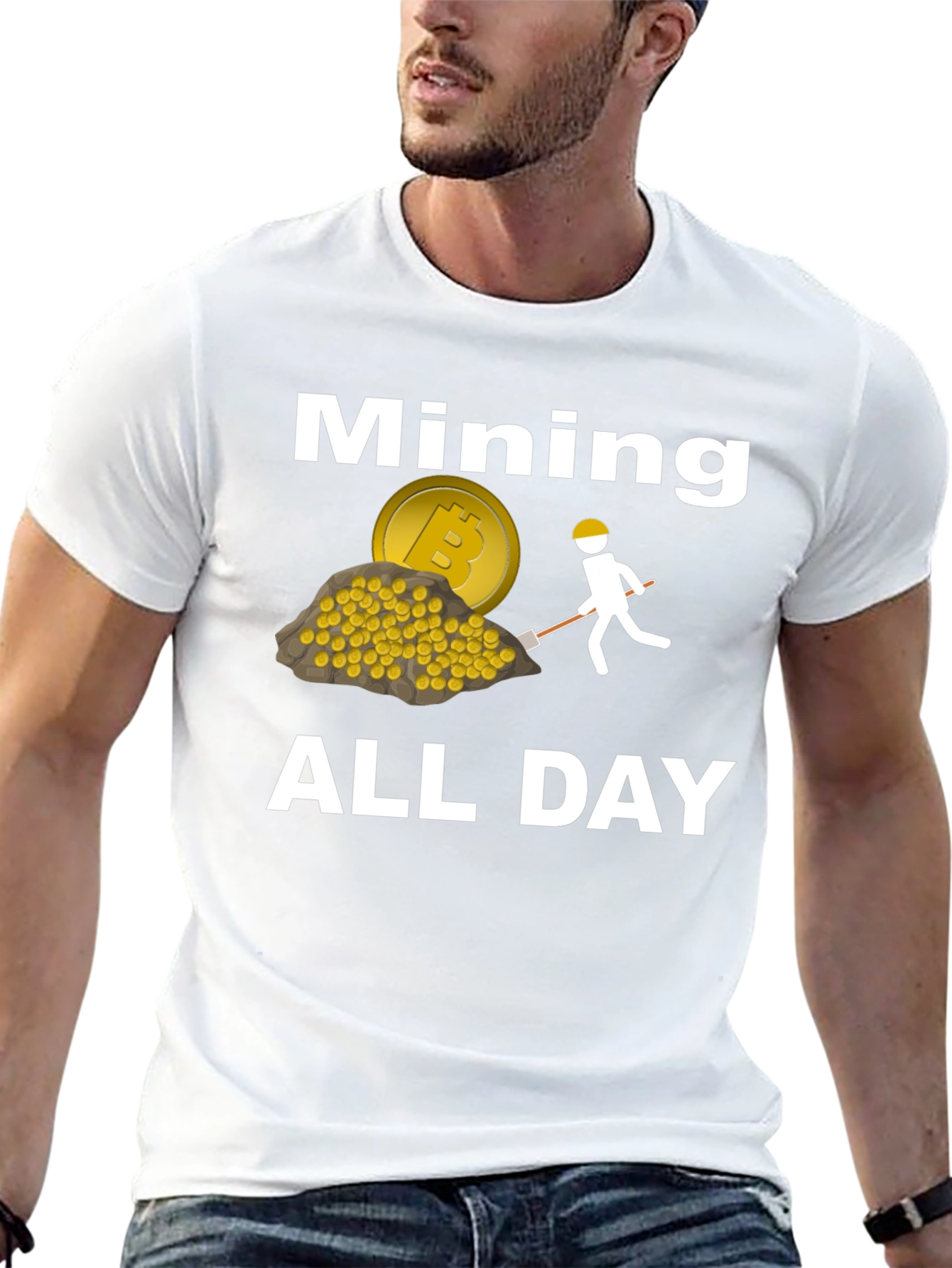 Bitcoin Mining All Day T-Shirt