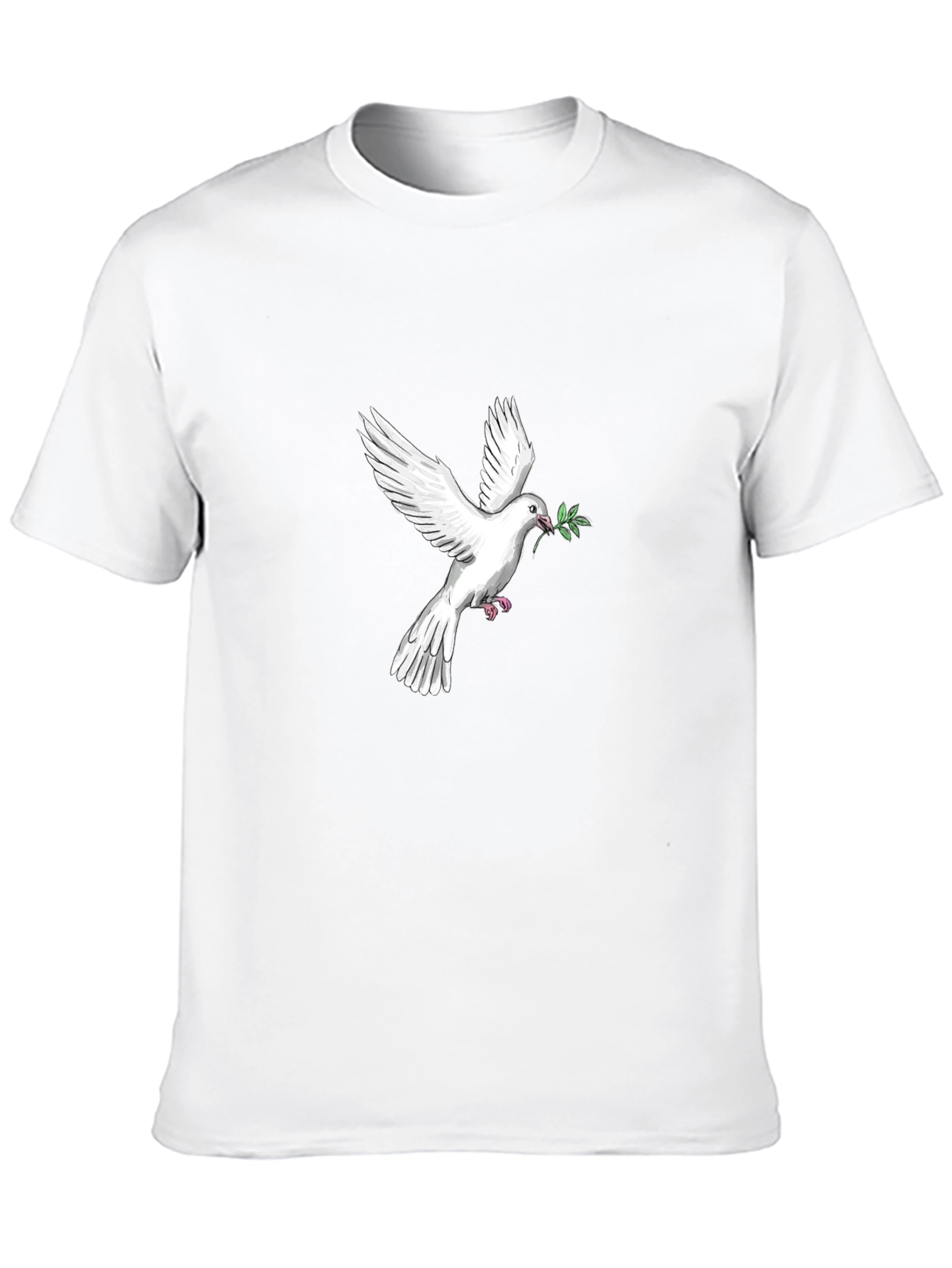 Dove Peace T-Shirt - Classic Black Tee