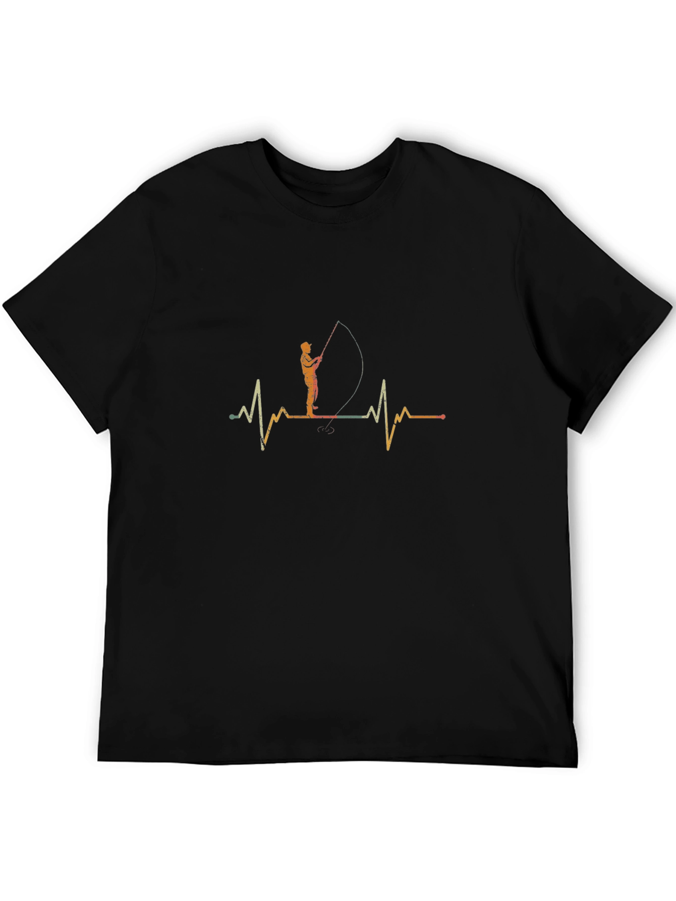 Fishing Heartbeat T-Shirt - Anglers Life