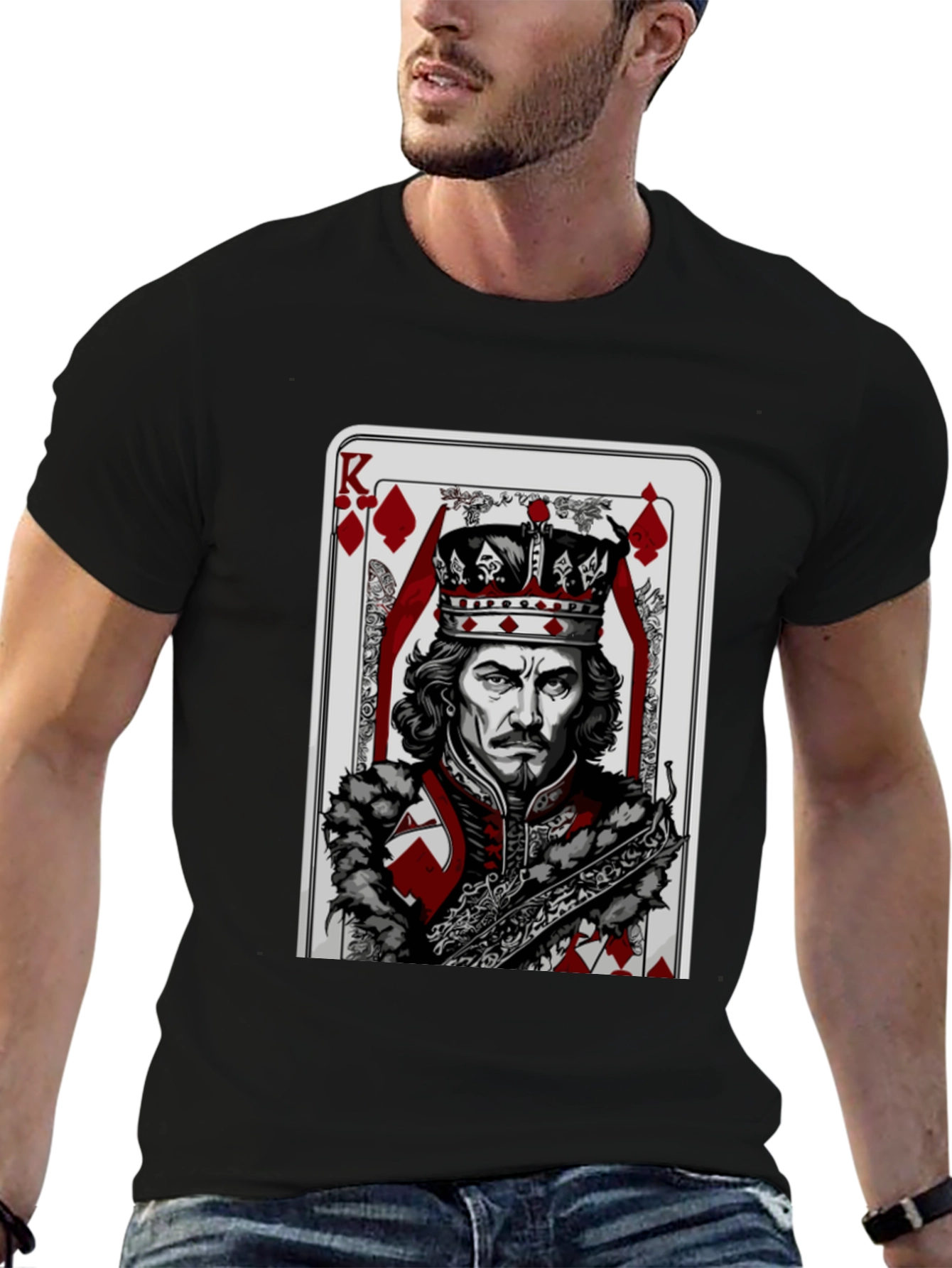 King of Diamonds Graphic T-Shirt