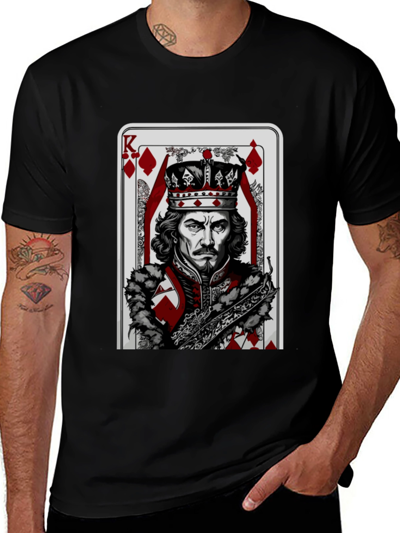 King of Diamonds Graphic T-Shirt