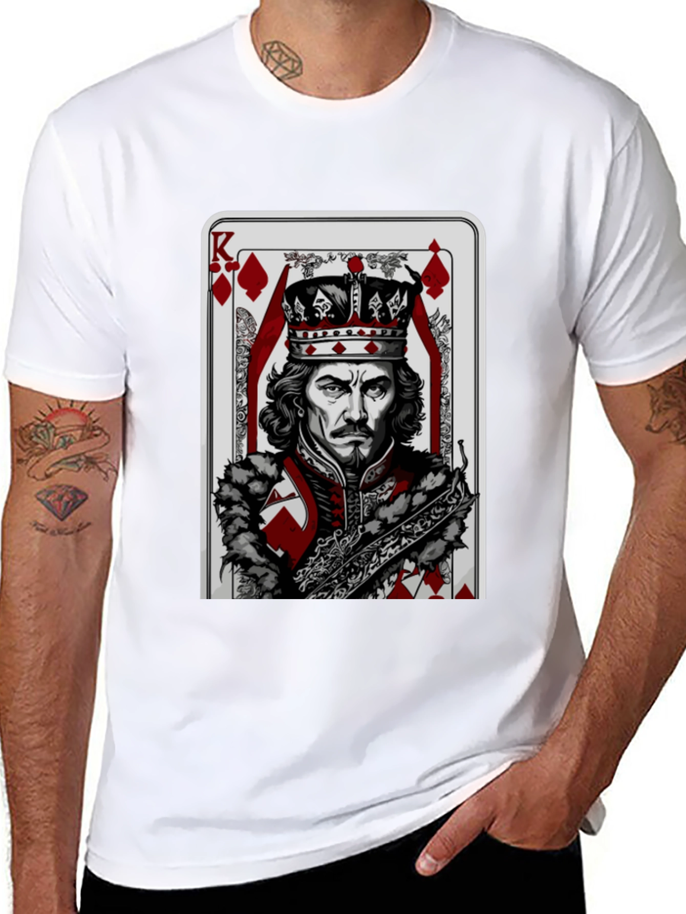 King of Diamonds Graphic T-Shirt