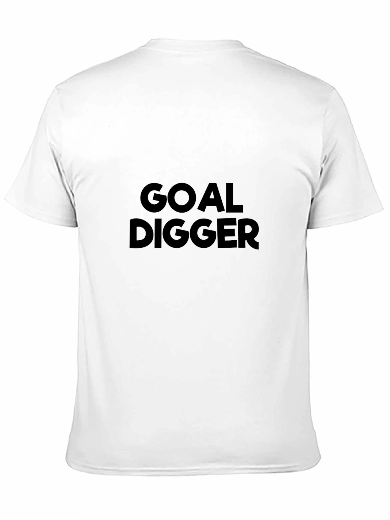 Goal Digger Black Graphic T-Shirt