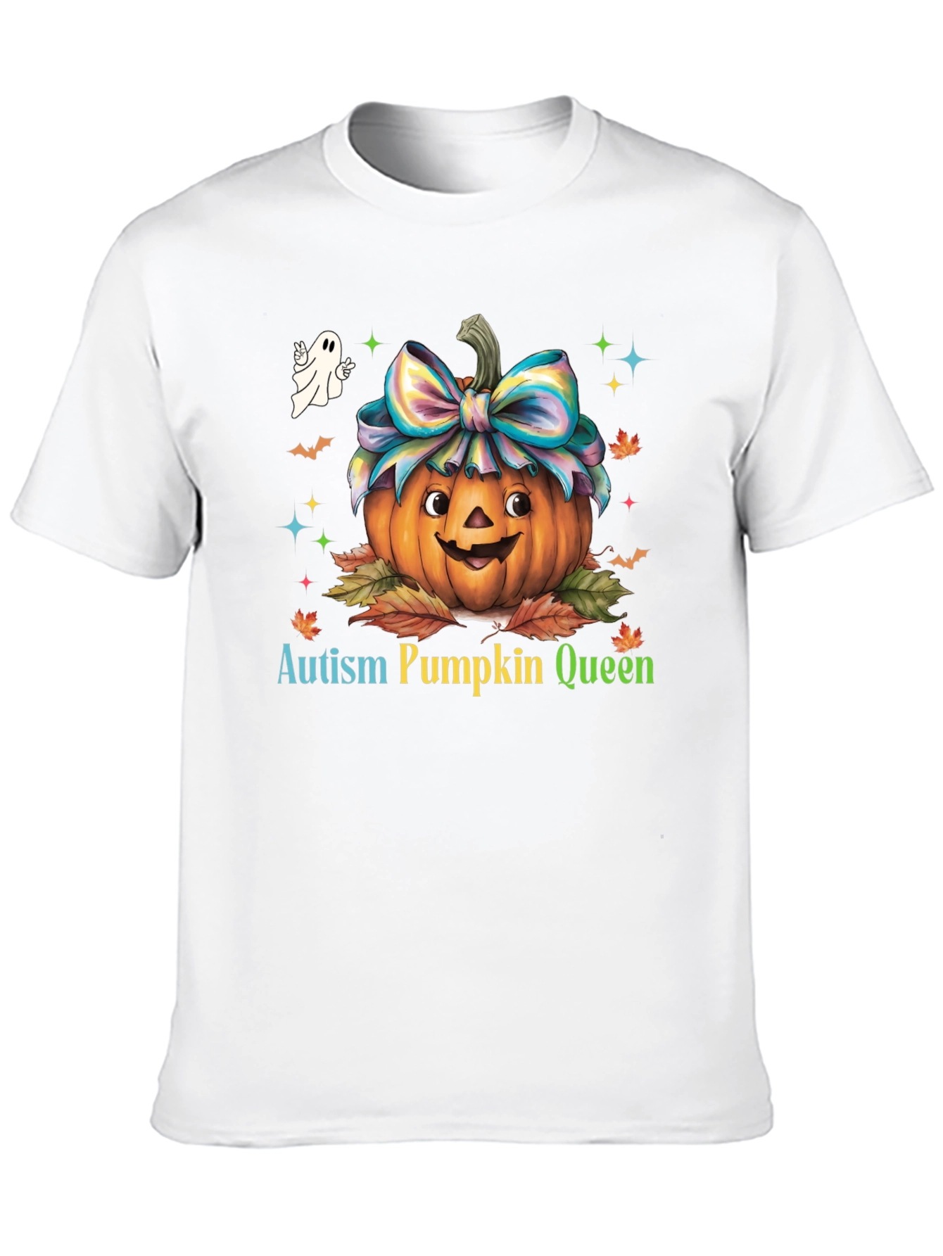Autism Pumpkin Queen T-Shirt