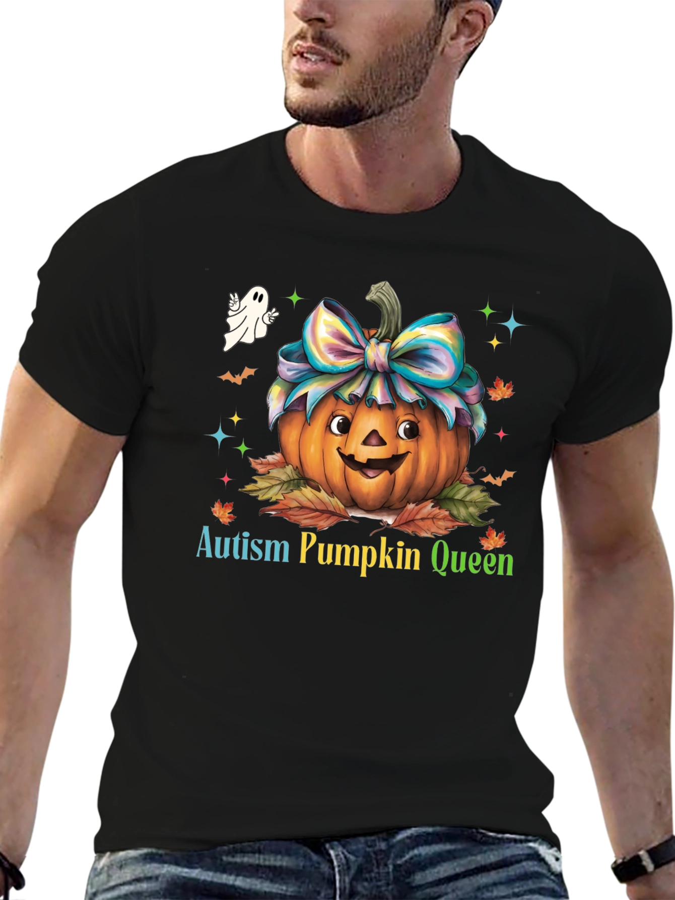 Autism Pumpkin Queen T-Shirt