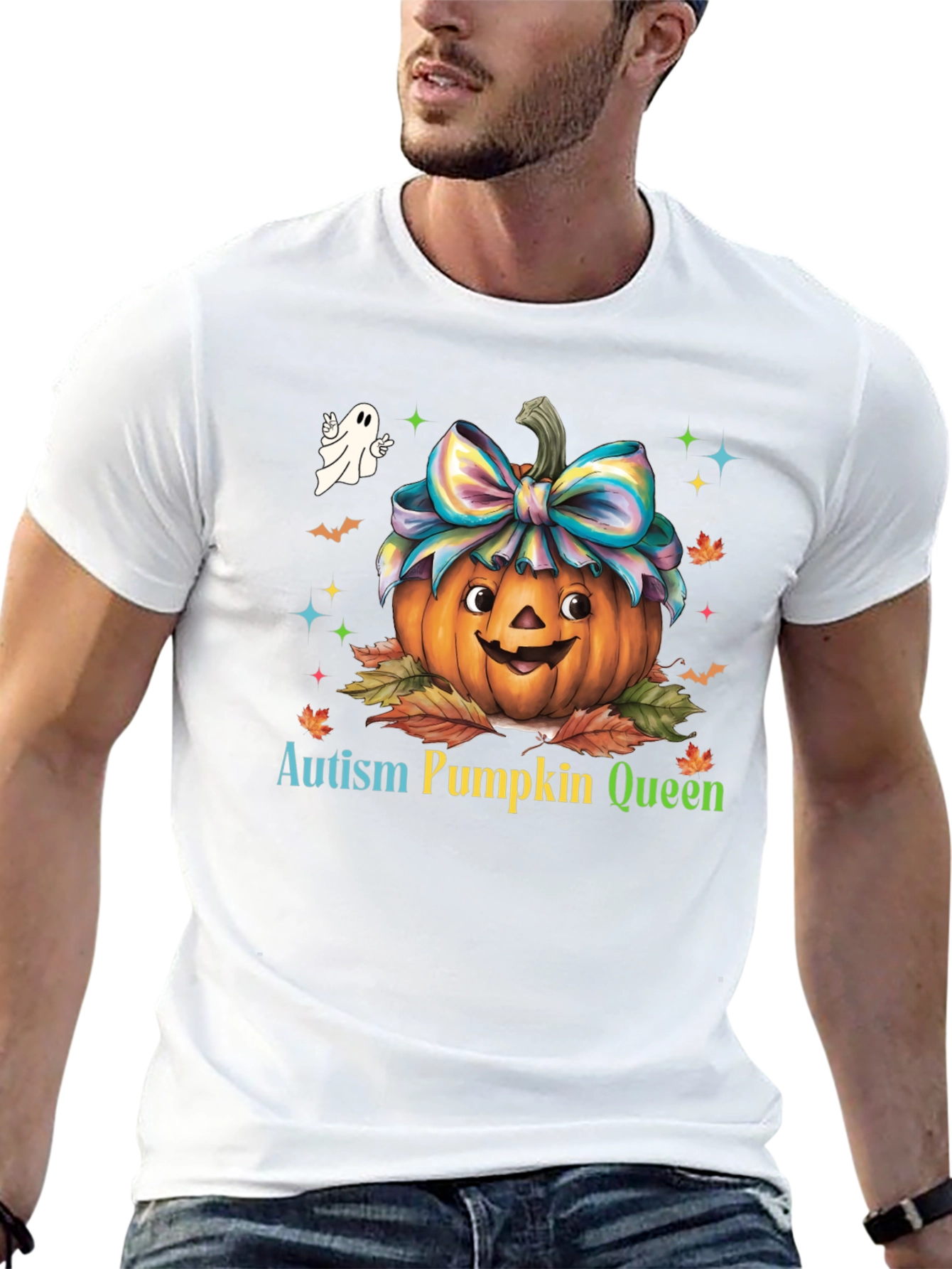 Autism Pumpkin Queen T-Shirt