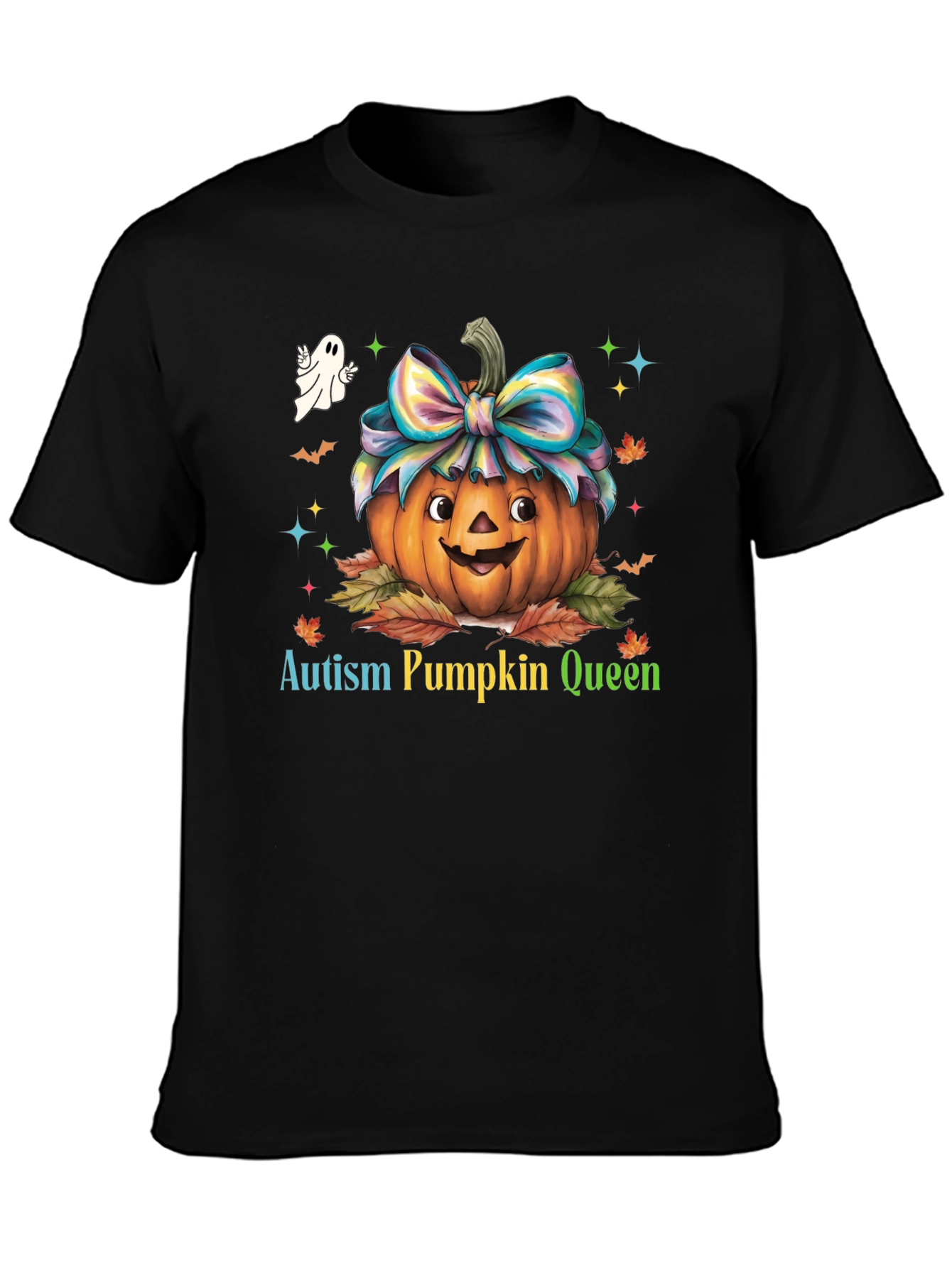 Autism Pumpkin Queen T-Shirt