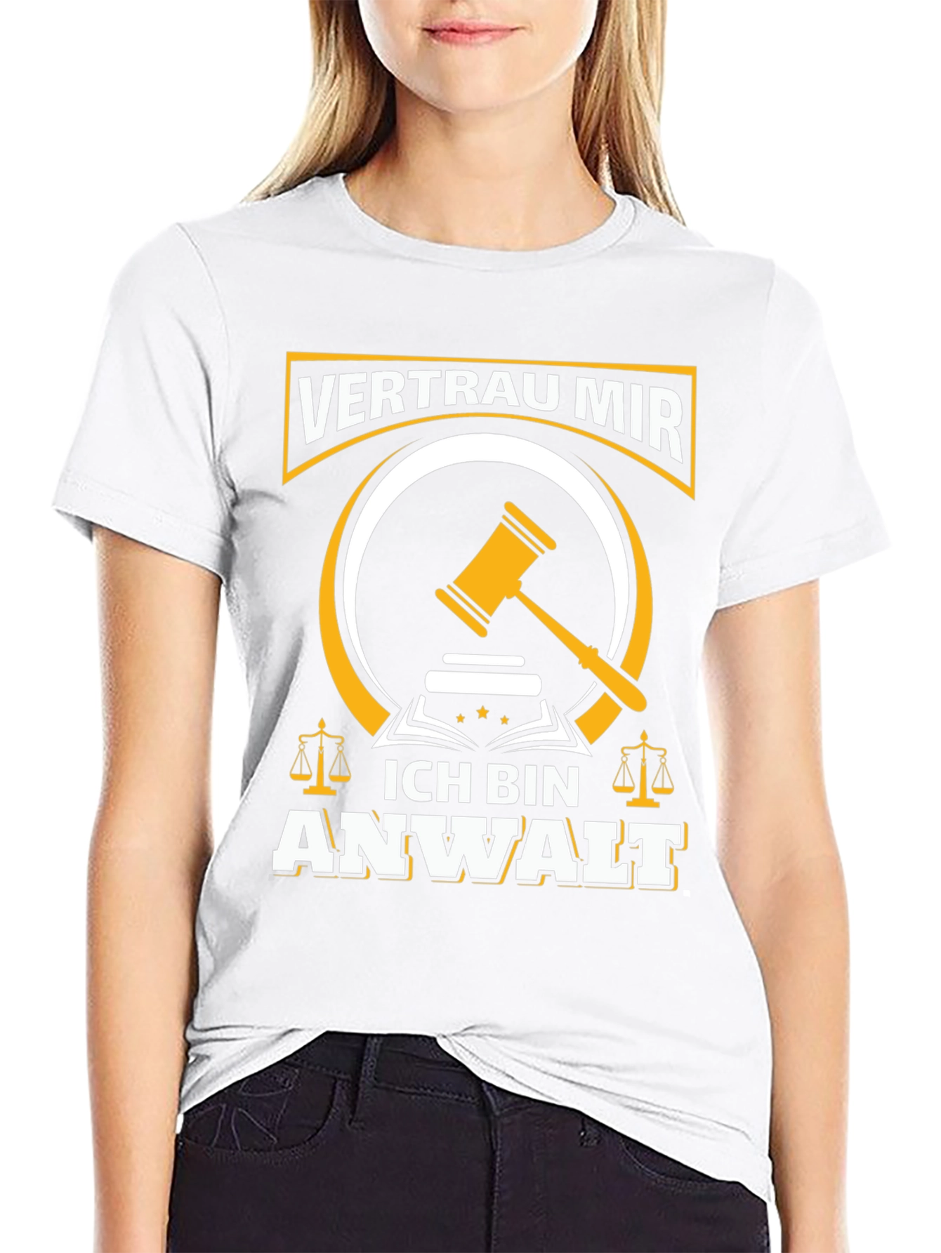 Vertrau Mir Ich Bin Anwalt T-Shirt Lawyer Justice