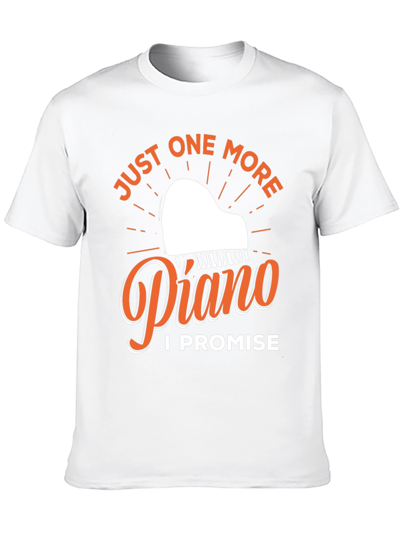 Just One More Piano T-Shirt - Musician Gift