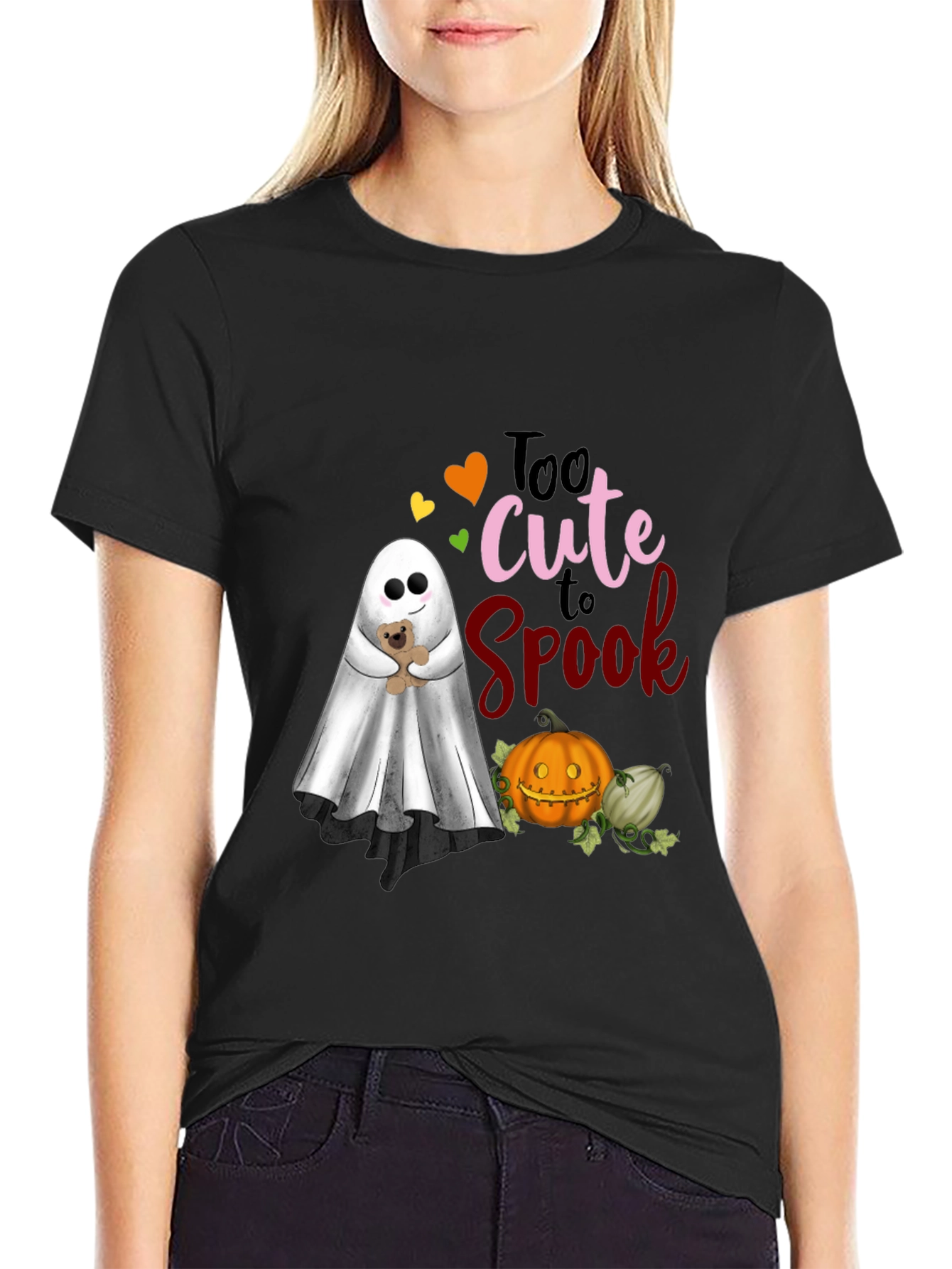 Too Cute to Spook Halloween T-Shirt