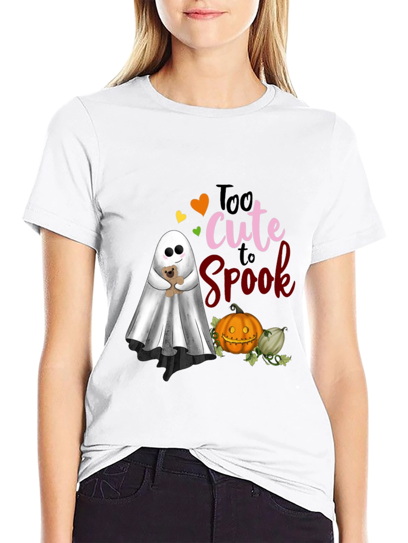 Too Cute to Spook Halloween T-Shirt