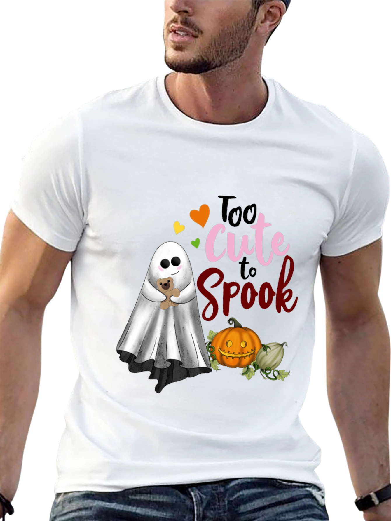 Too Cute to Spook Halloween T-Shirt
