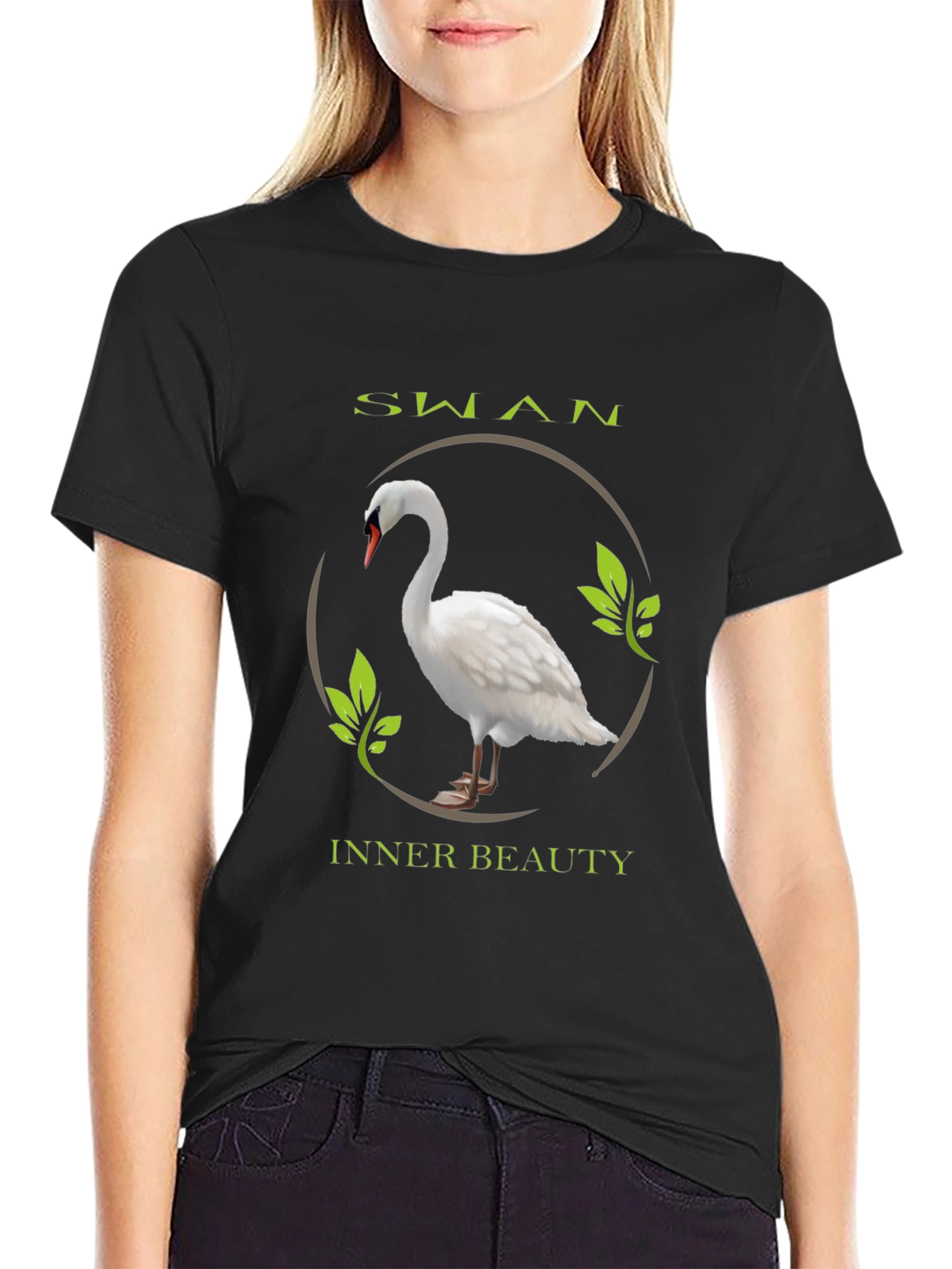 Swan Inner Beauty Graphic Tee