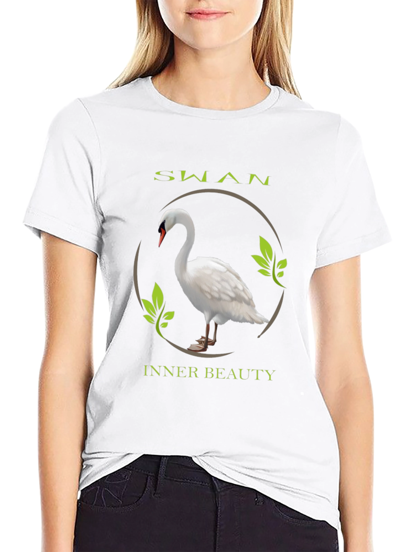 Swan Inner Beauty Graphic Tee