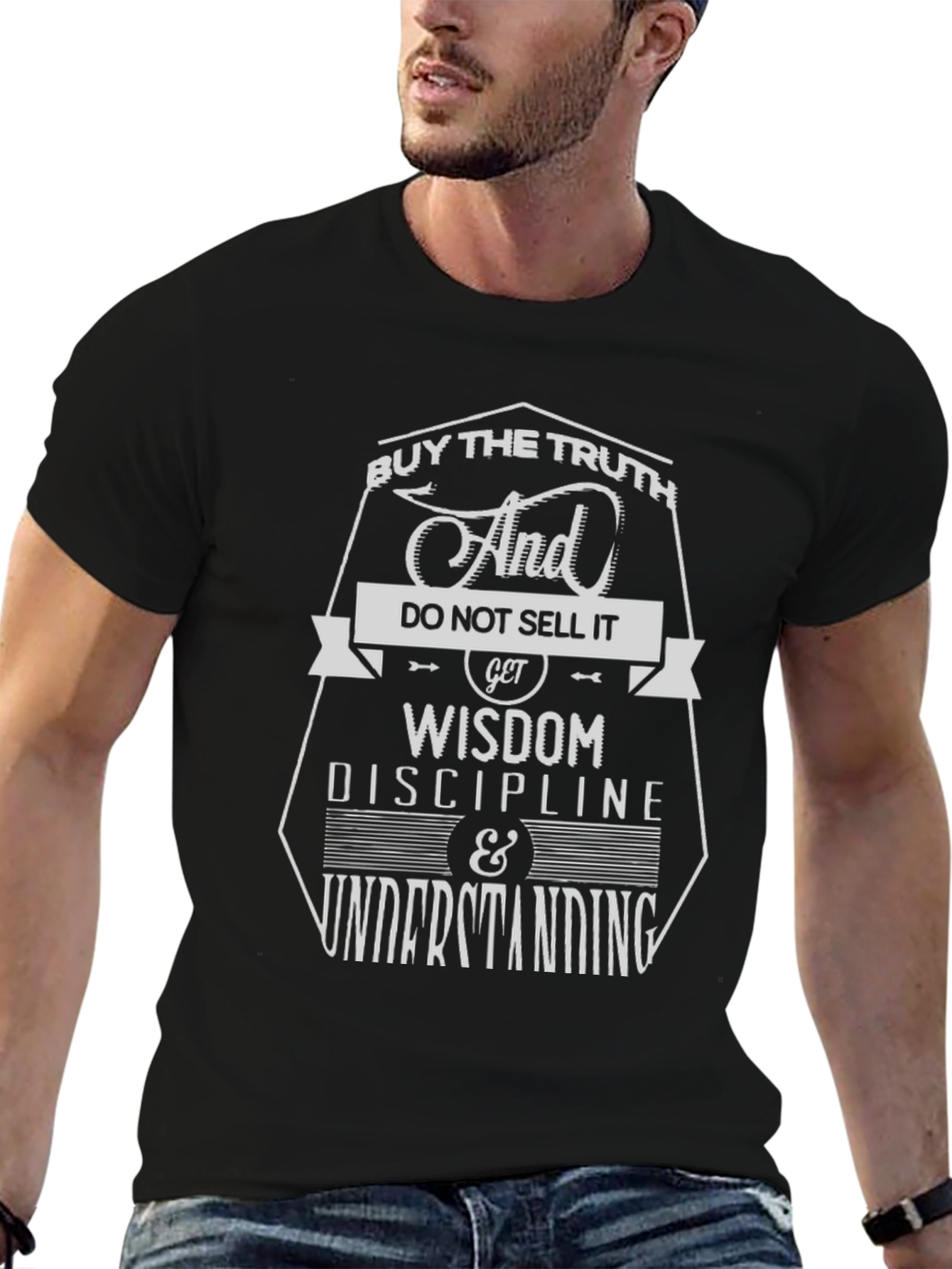 Truth Wisdom Discipline & Understanding Graphic Tee