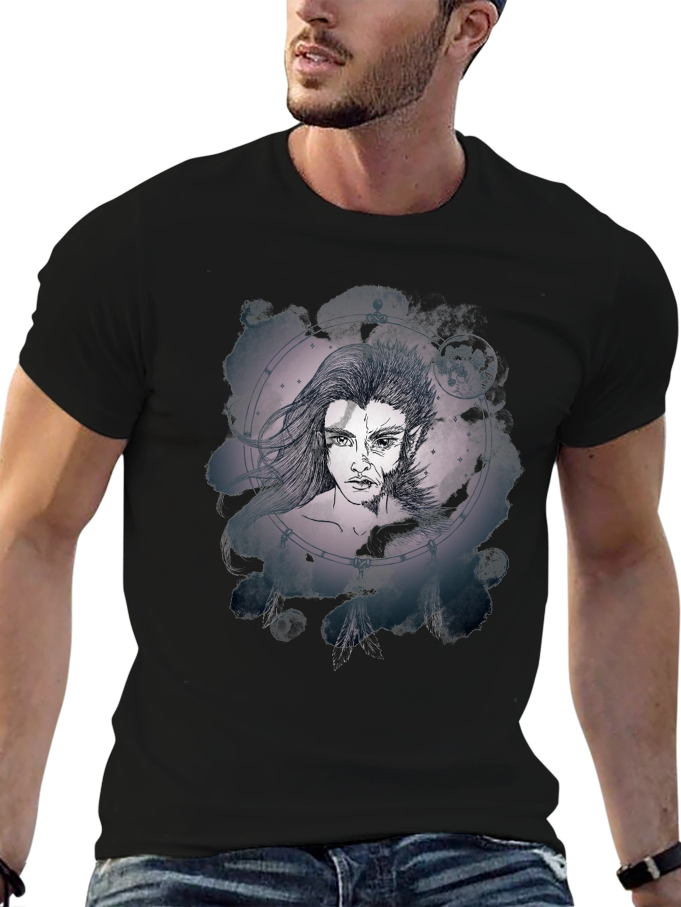 Werewolf Transformation T-Shirt - Unique Graphic Tee