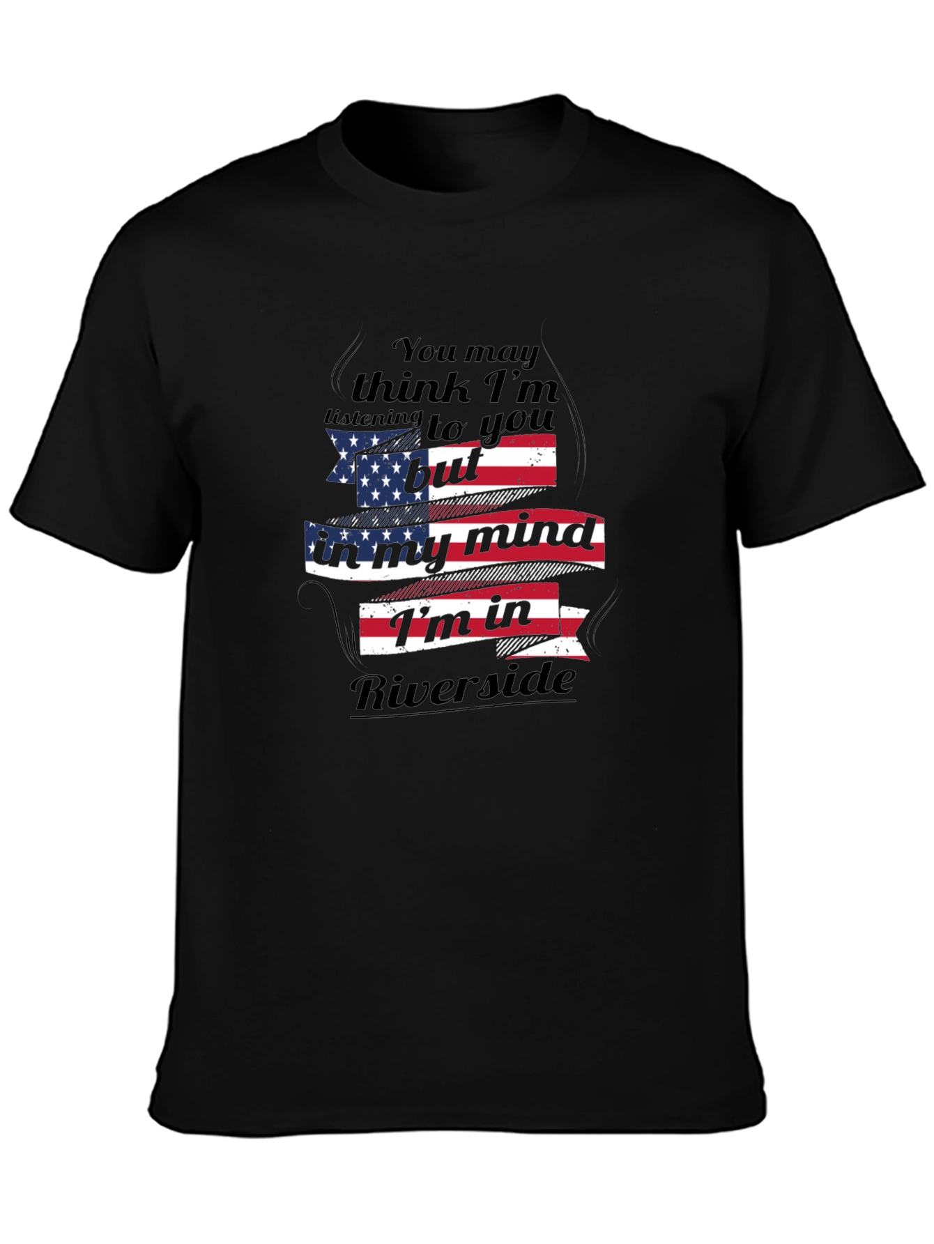 Riverside Mind Graphic Tee - Patriotic Style