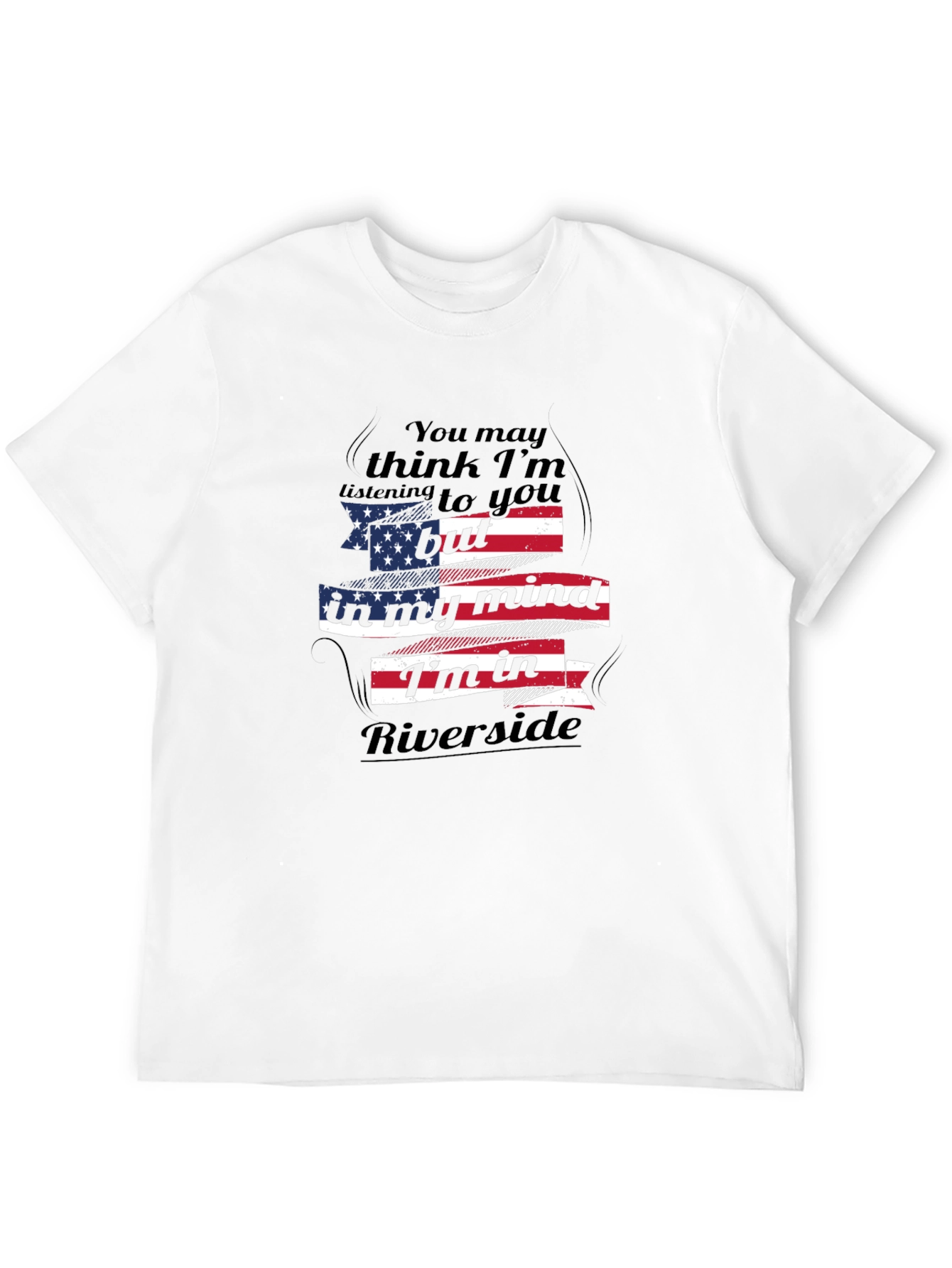 Riverside Mind Graphic Tee - Patriotic Style