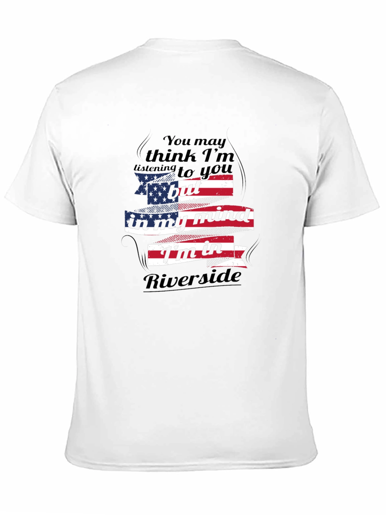 Riverside Mind Graphic Tee - Patriotic Style