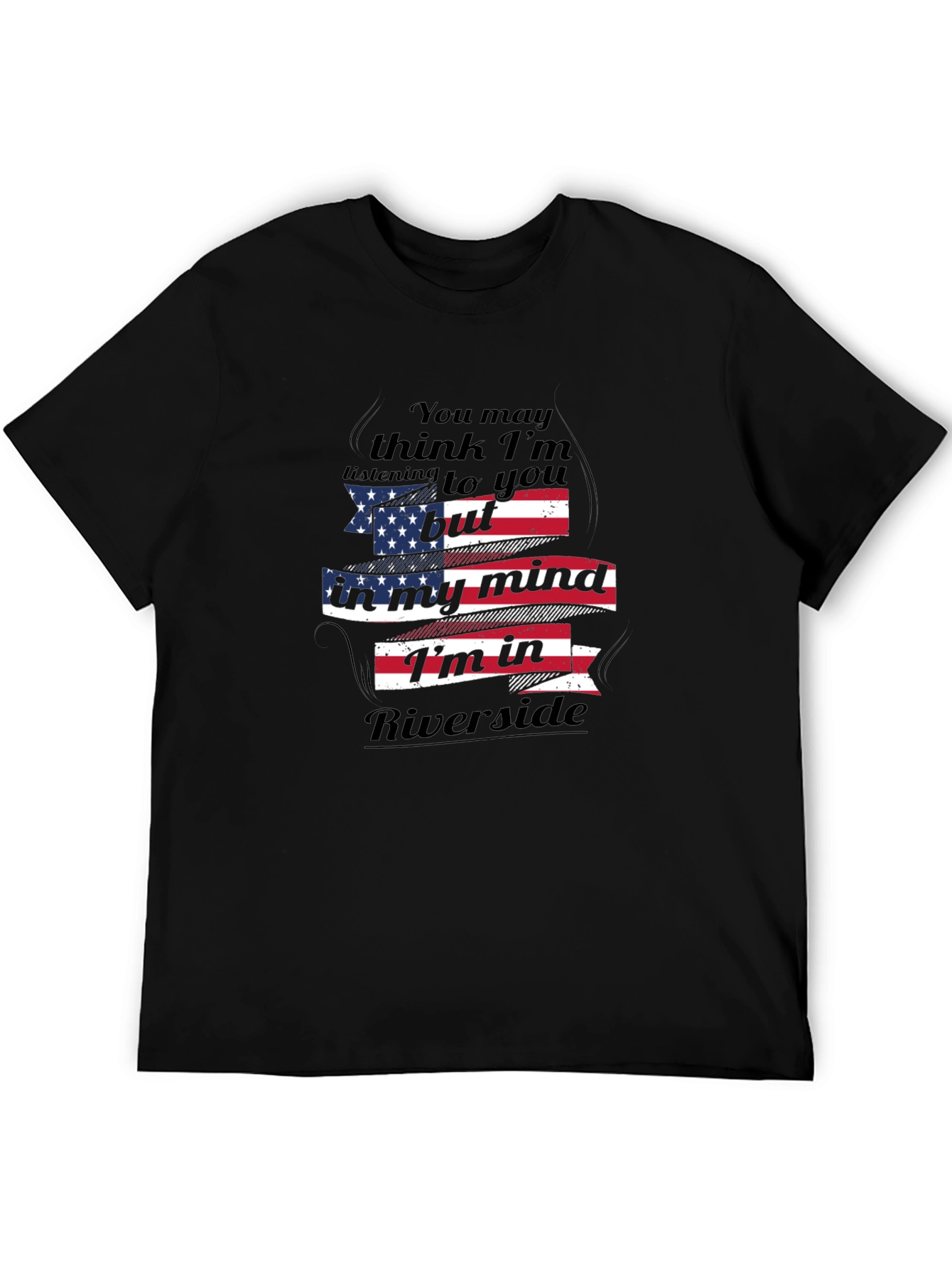 Riverside Mind Graphic Tee - Patriotic Style