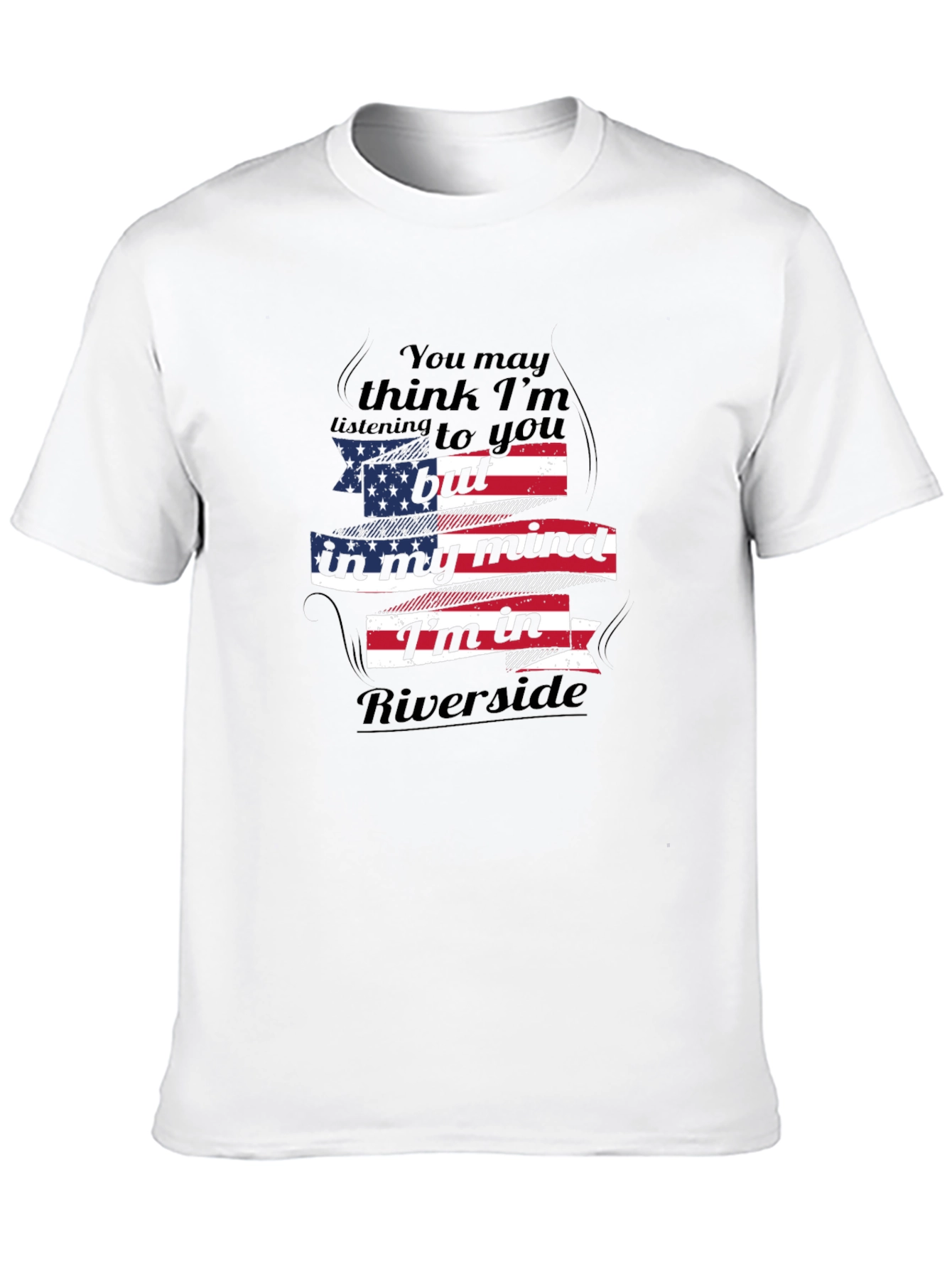 Riverside Mind Graphic Tee - Patriotic Style