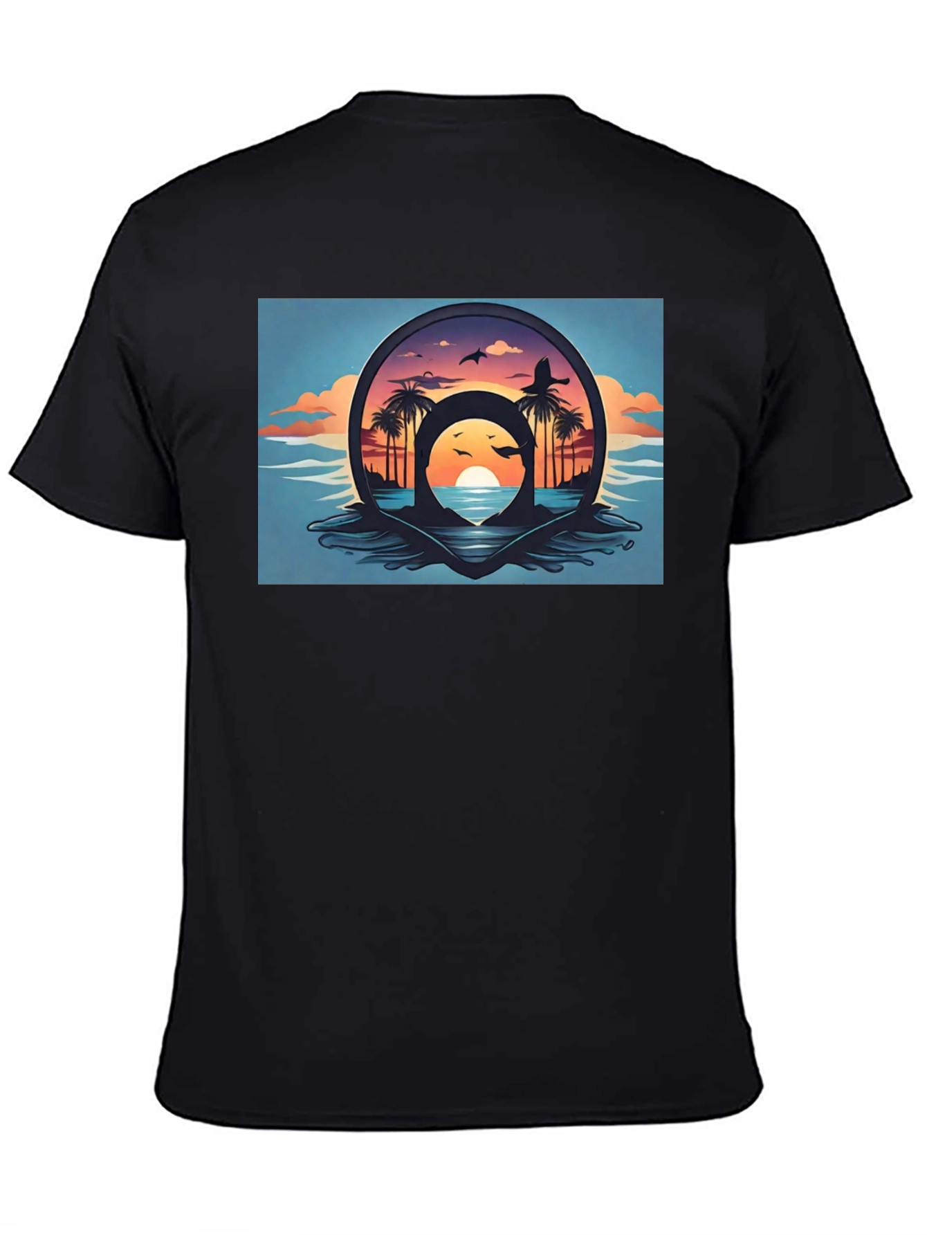 Tropical Sunset Graphic Tee