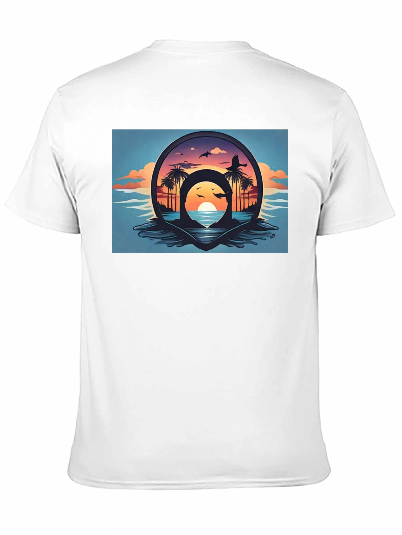 Tropical Sunset Graphic Tee
