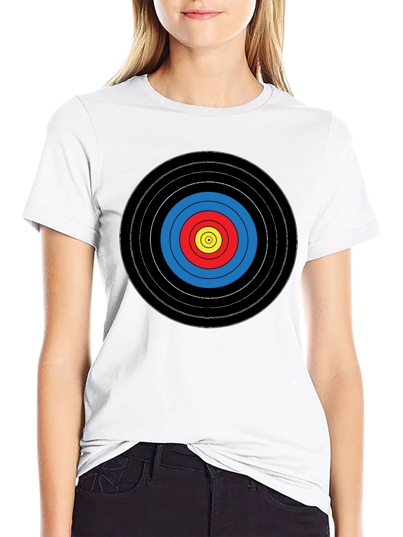 Target T-Shirt - Bullseye Graphic Tee - Archery Design