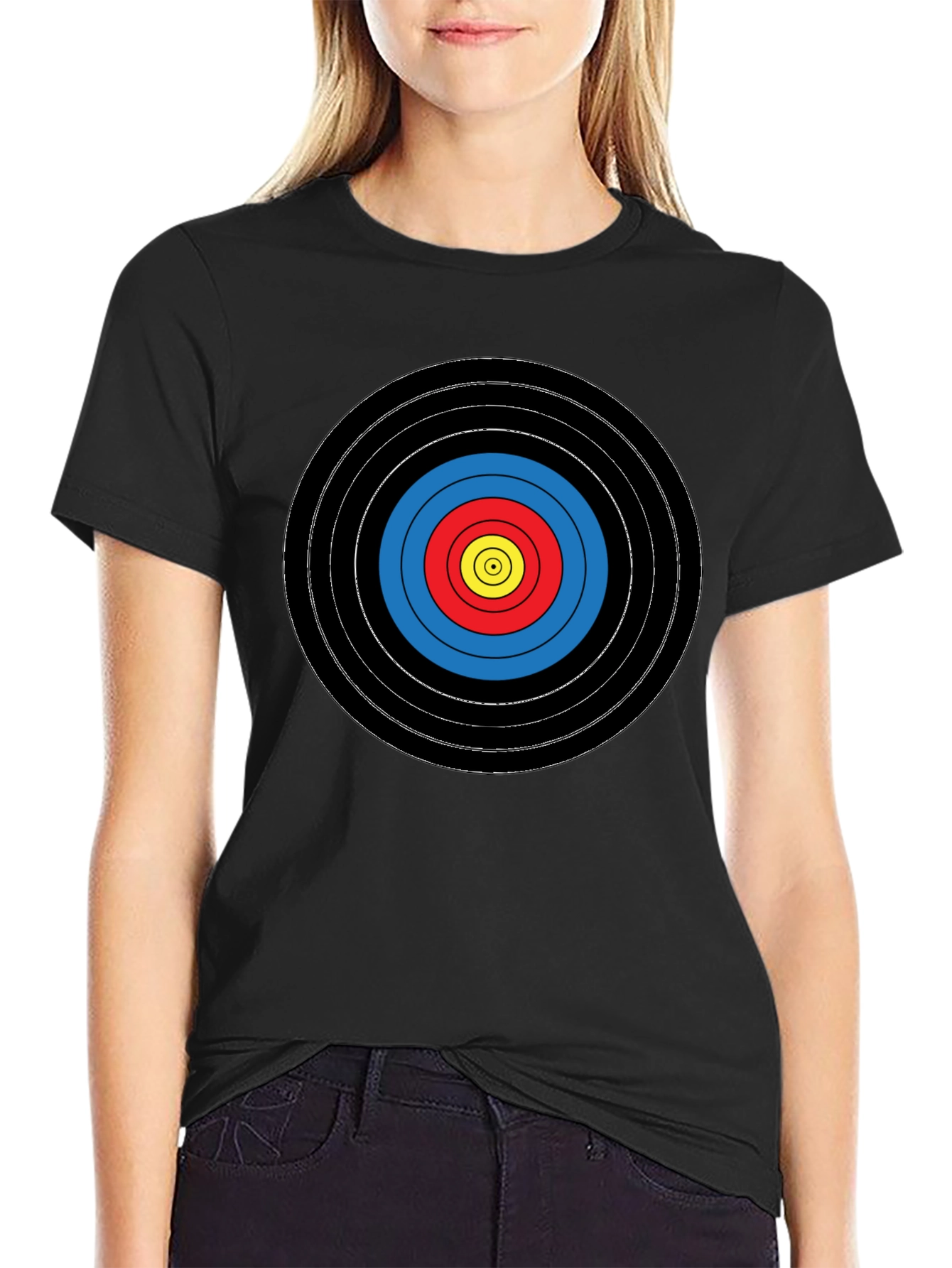 Target T-Shirt - Bullseye Graphic Tee - Archery Design