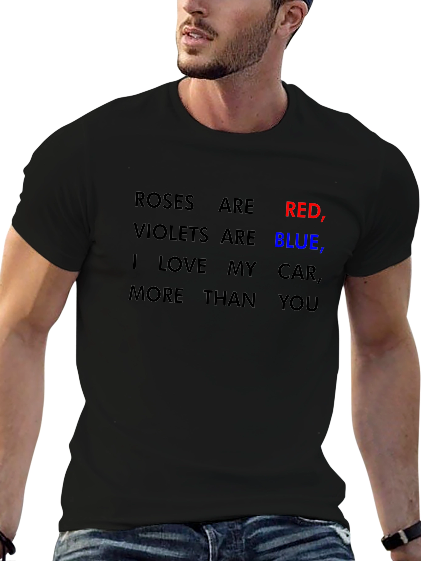 Roses are Red Car Lover Tee