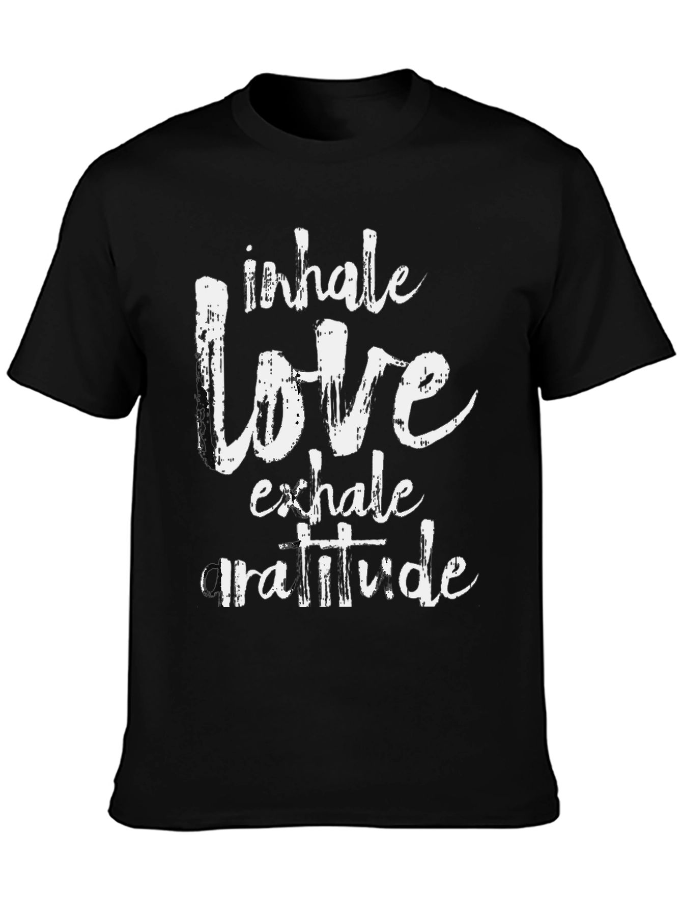 Inhale Love Exhale Gratitude Graphic Tee