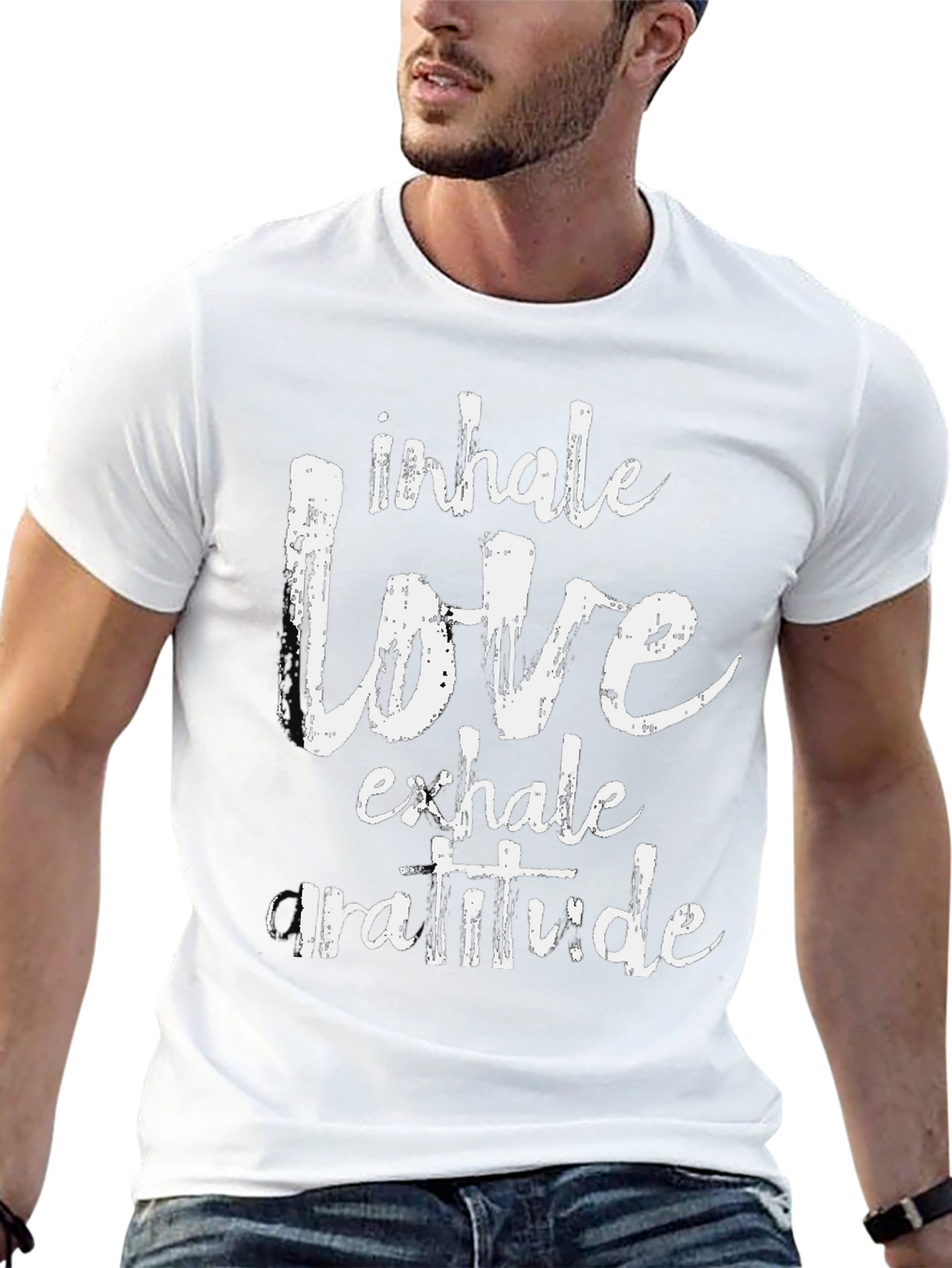 Inhale Love Exhale Gratitude Graphic Tee