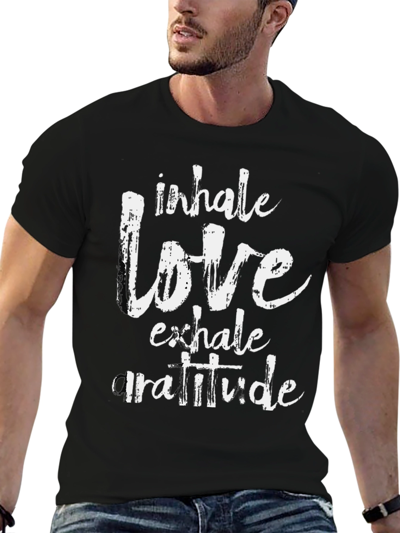 Inhale Love Exhale Gratitude Graphic Tee