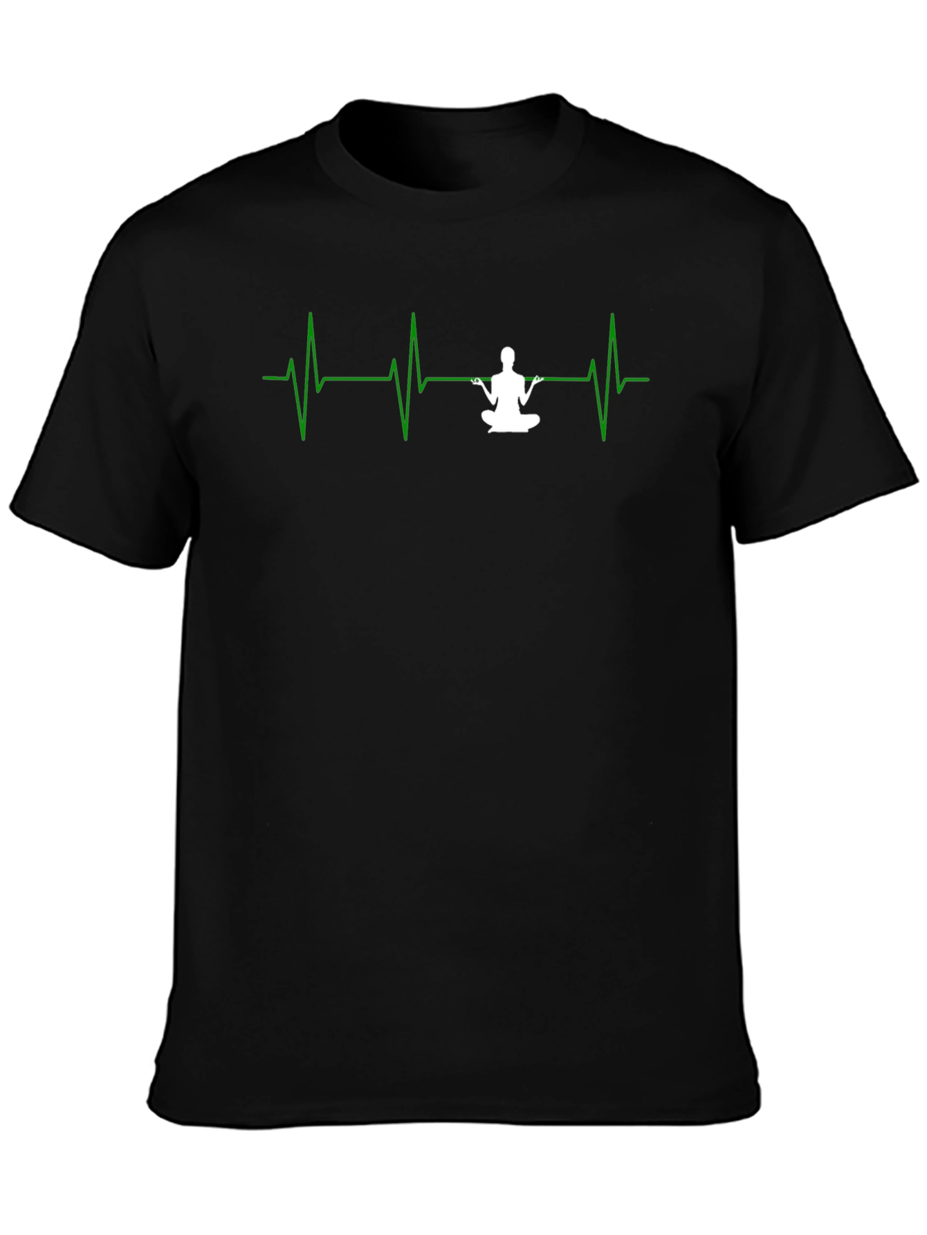 Yoga Heartbeat T-Shirt - Meditate in Style