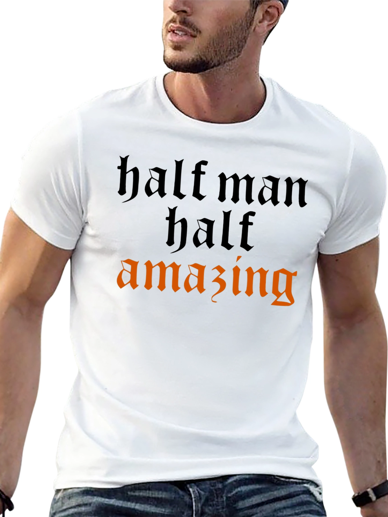Half Man Half Amazing Graphic Tee