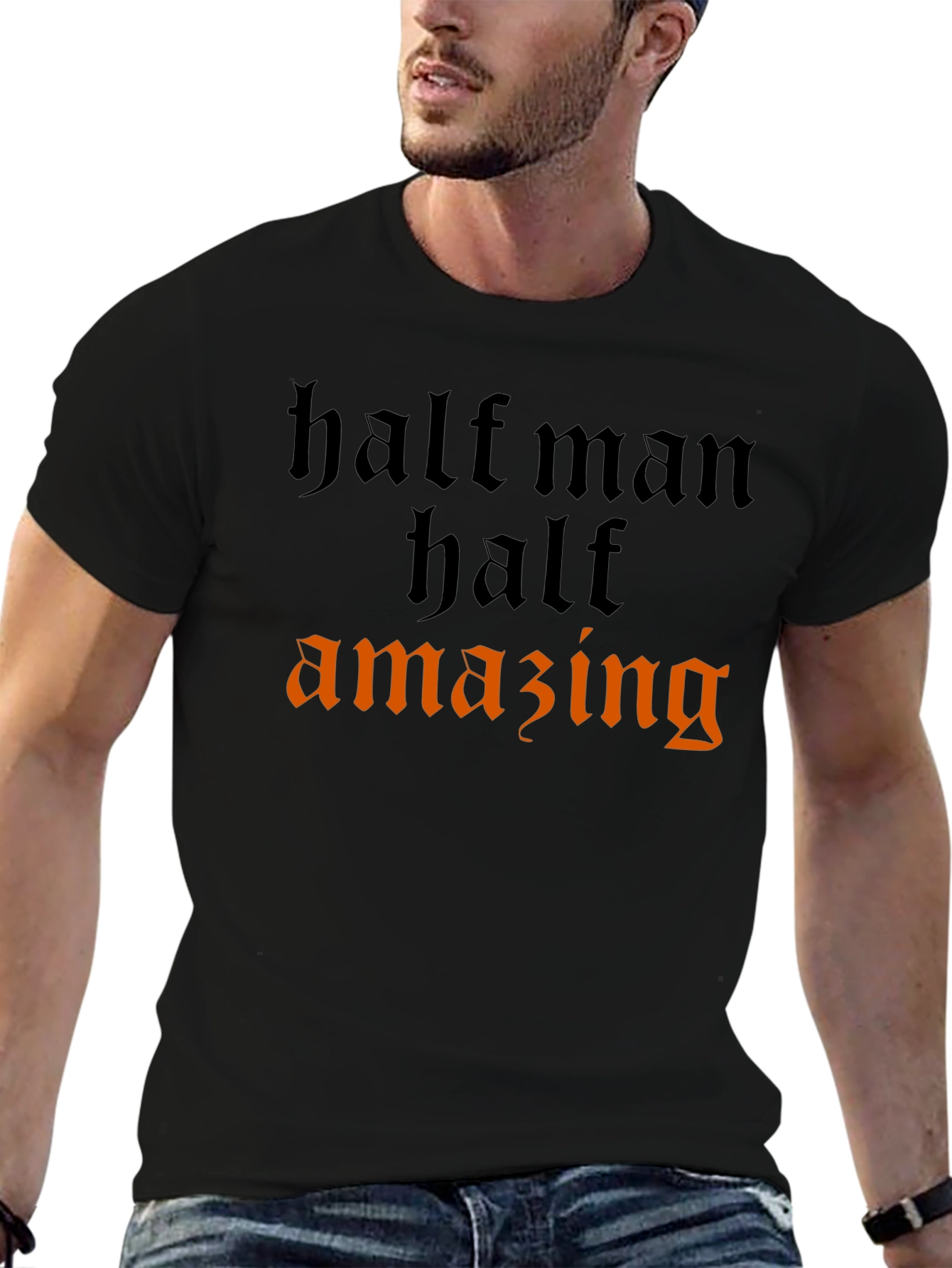 Half Man Half Amazing Graphic Tee