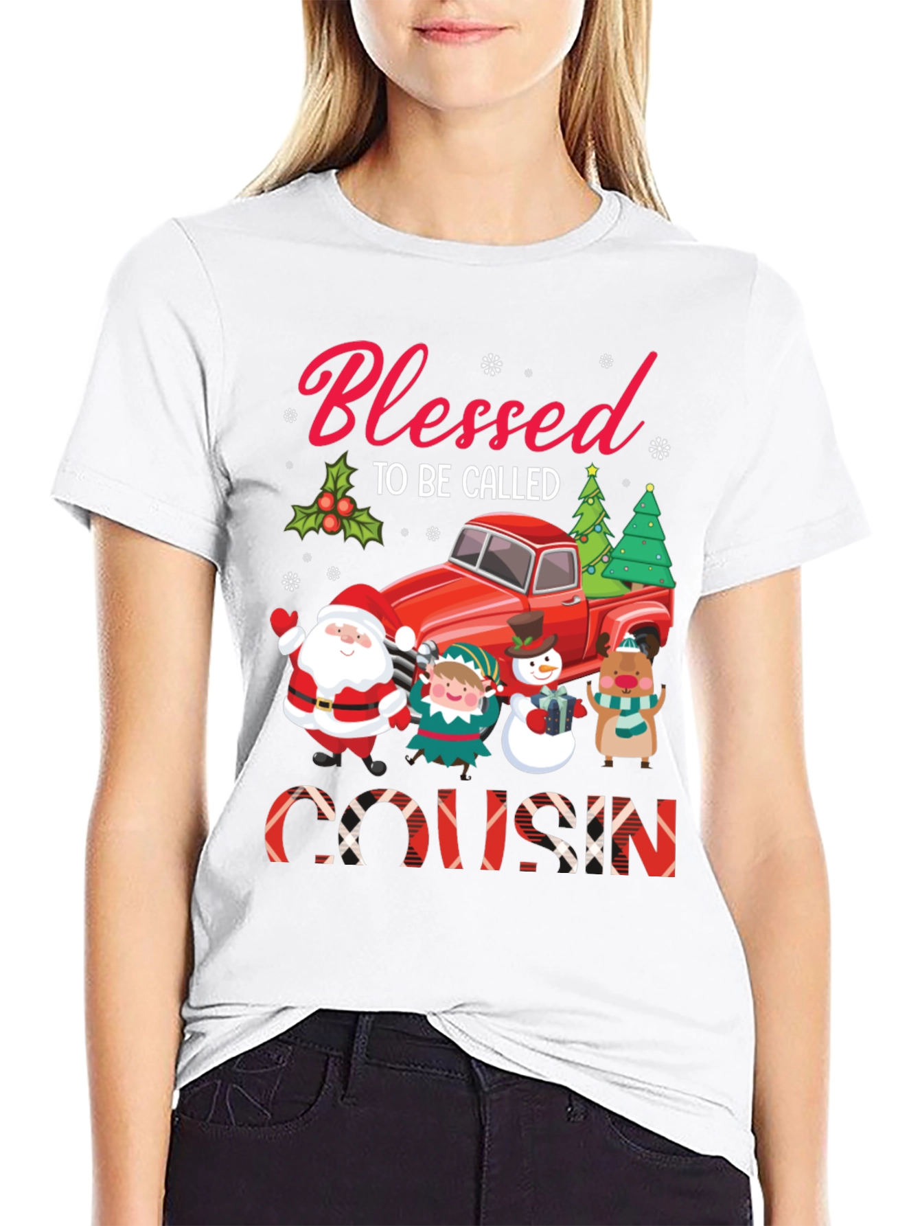 Blessed Cousin Christmas T-Shirt