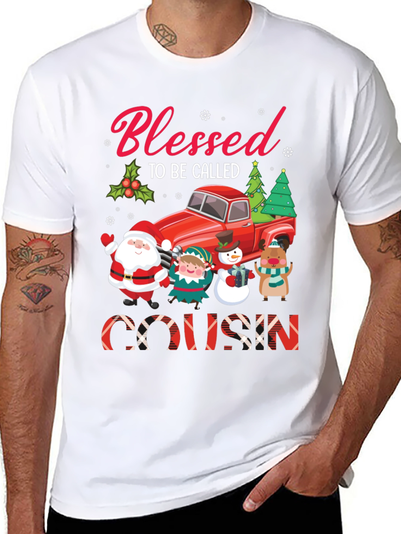 Blessed Cousin Christmas T-Shirt