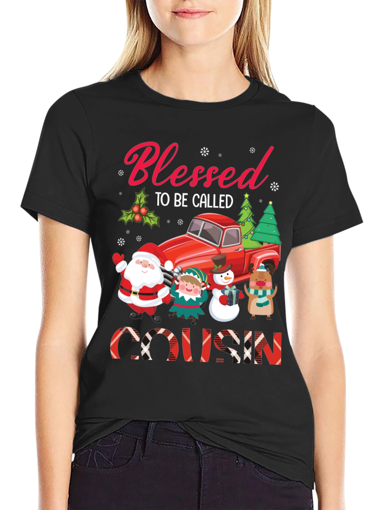 Blessed Cousin Christmas T-Shirt