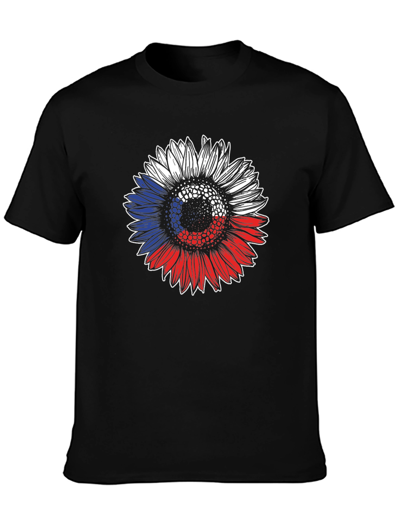 Sunflower Czech Flag Graphic Tee