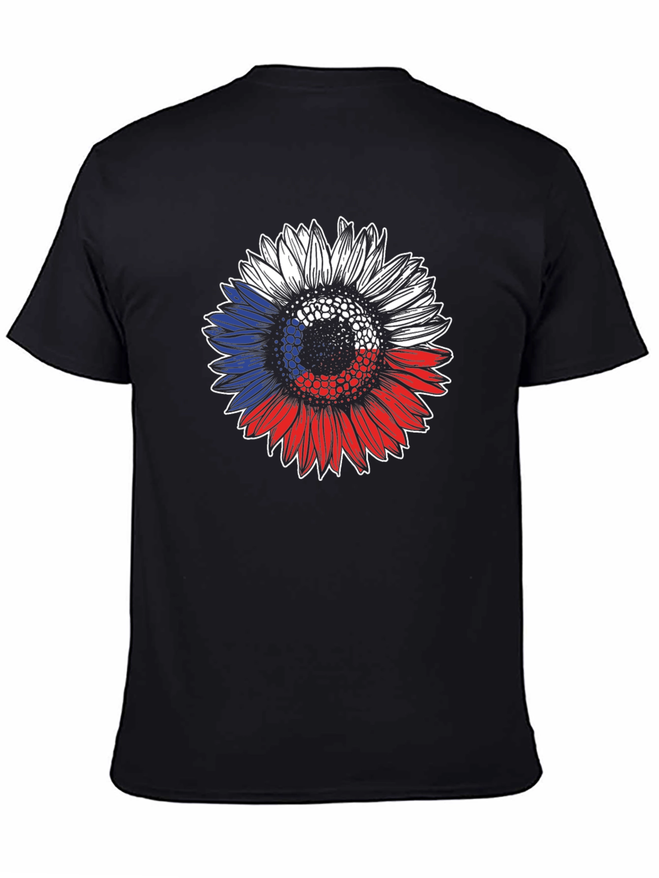 Sunflower Czech Flag Graphic Tee