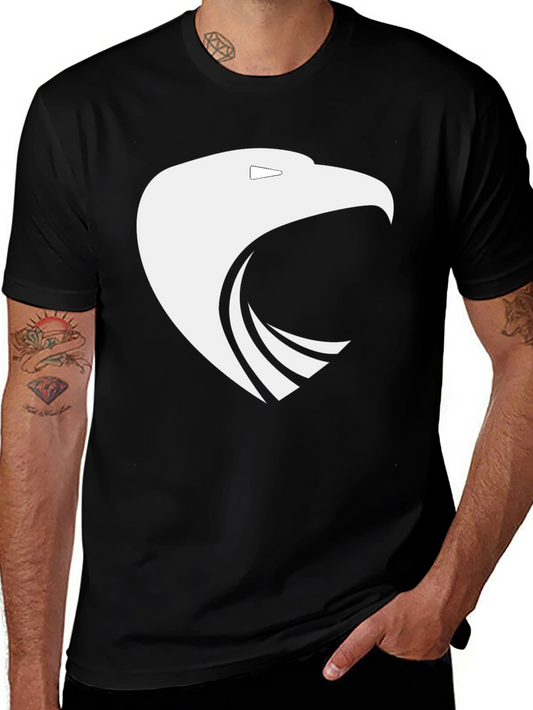 Eagle Graphic Tee - Stylish Mens Black T-Shirt