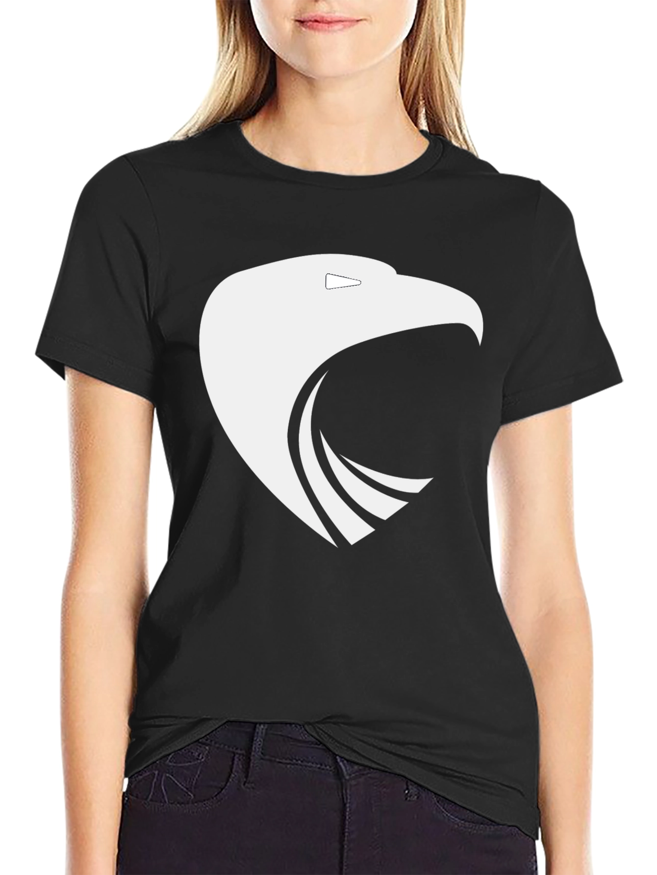 Eagle Graphic Tee - Stylish Mens Black T-Shirt