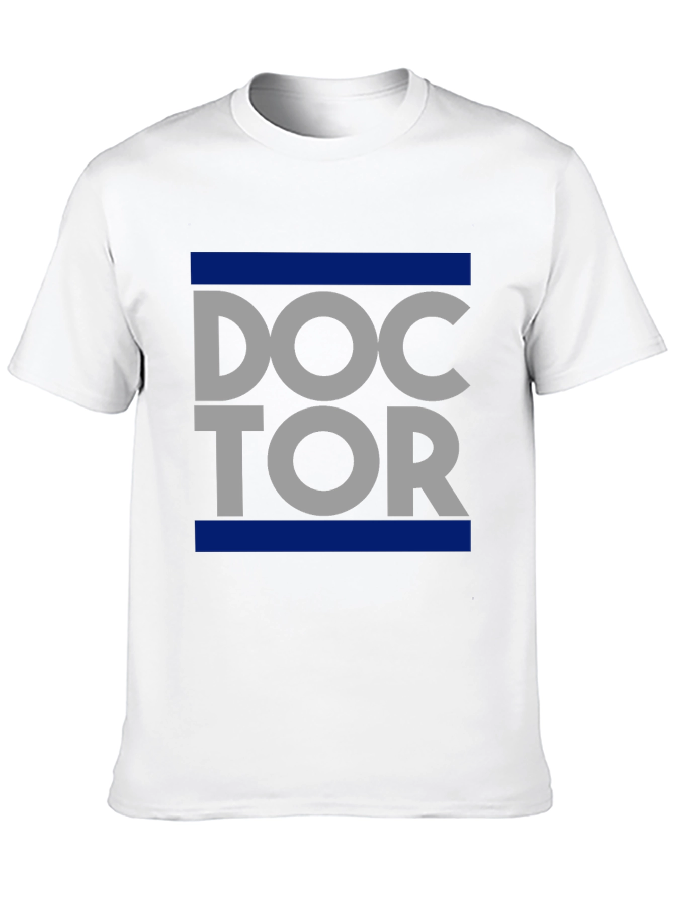 Doctor Graphic T-Shirt - Trendy Crew Neck Tee