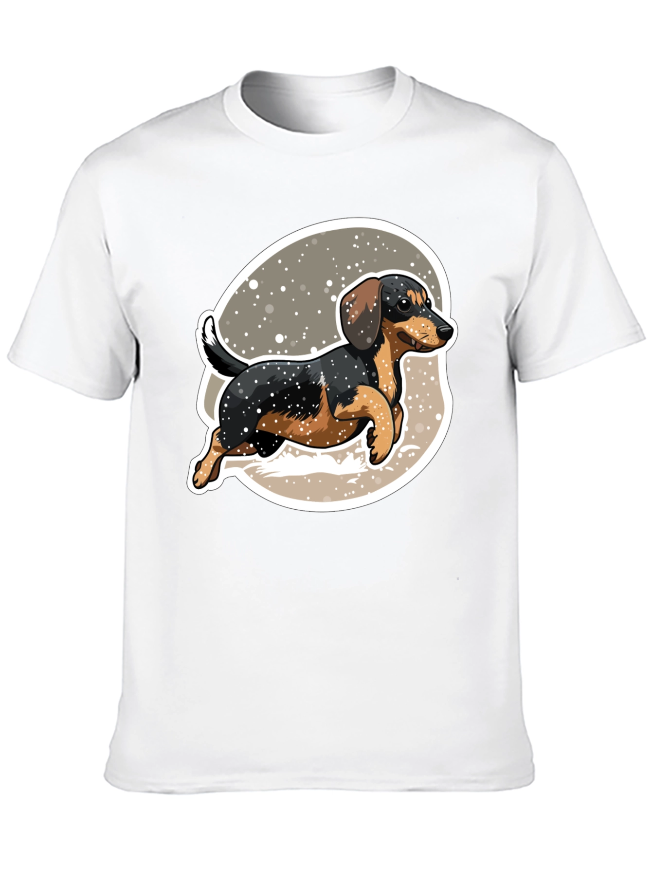 Dachshund Dog Graphic Tee Fun Pet Lover Shirt