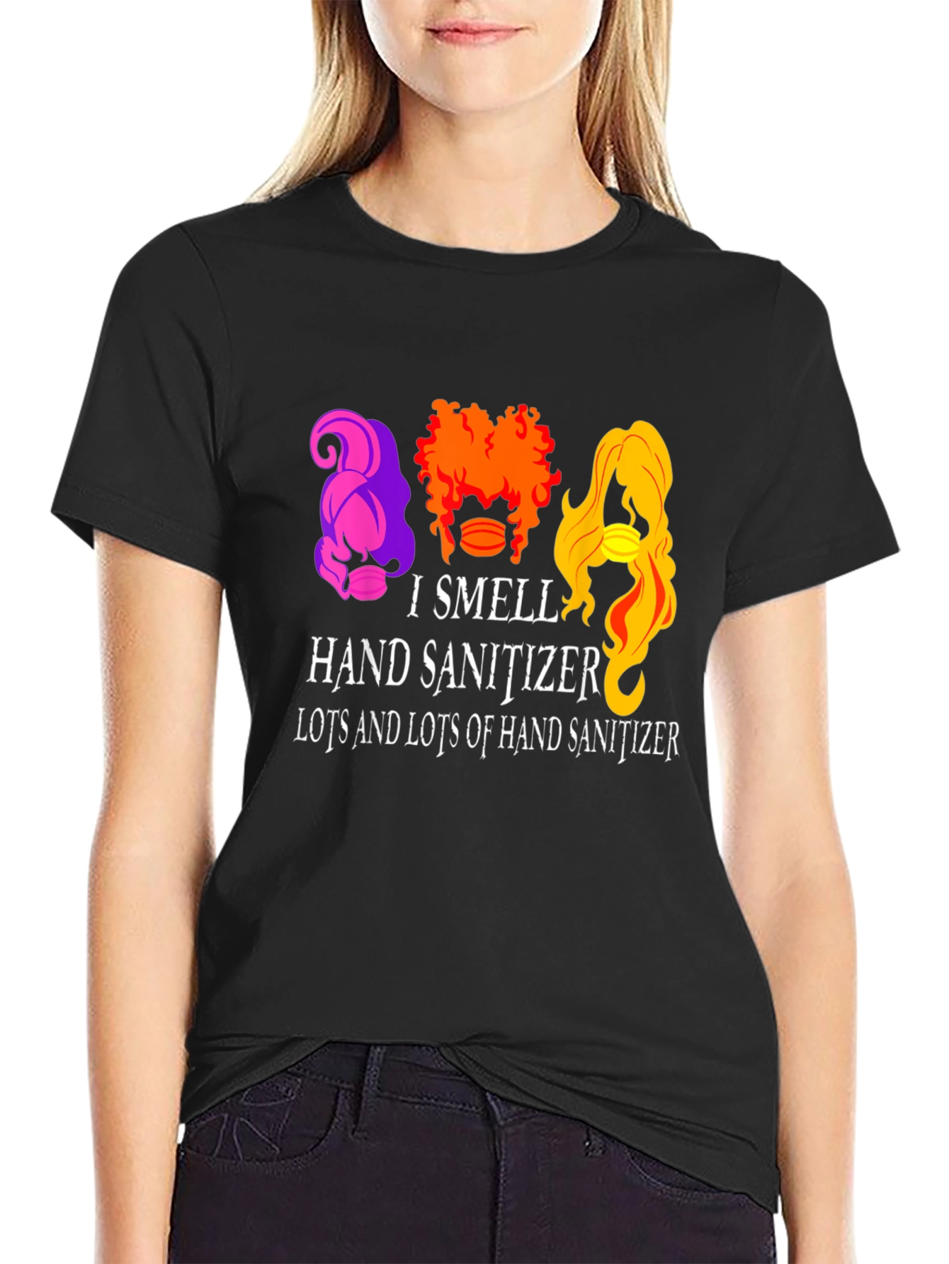 I Smell Hand Sanitizer Funny Halloween T-Shirt