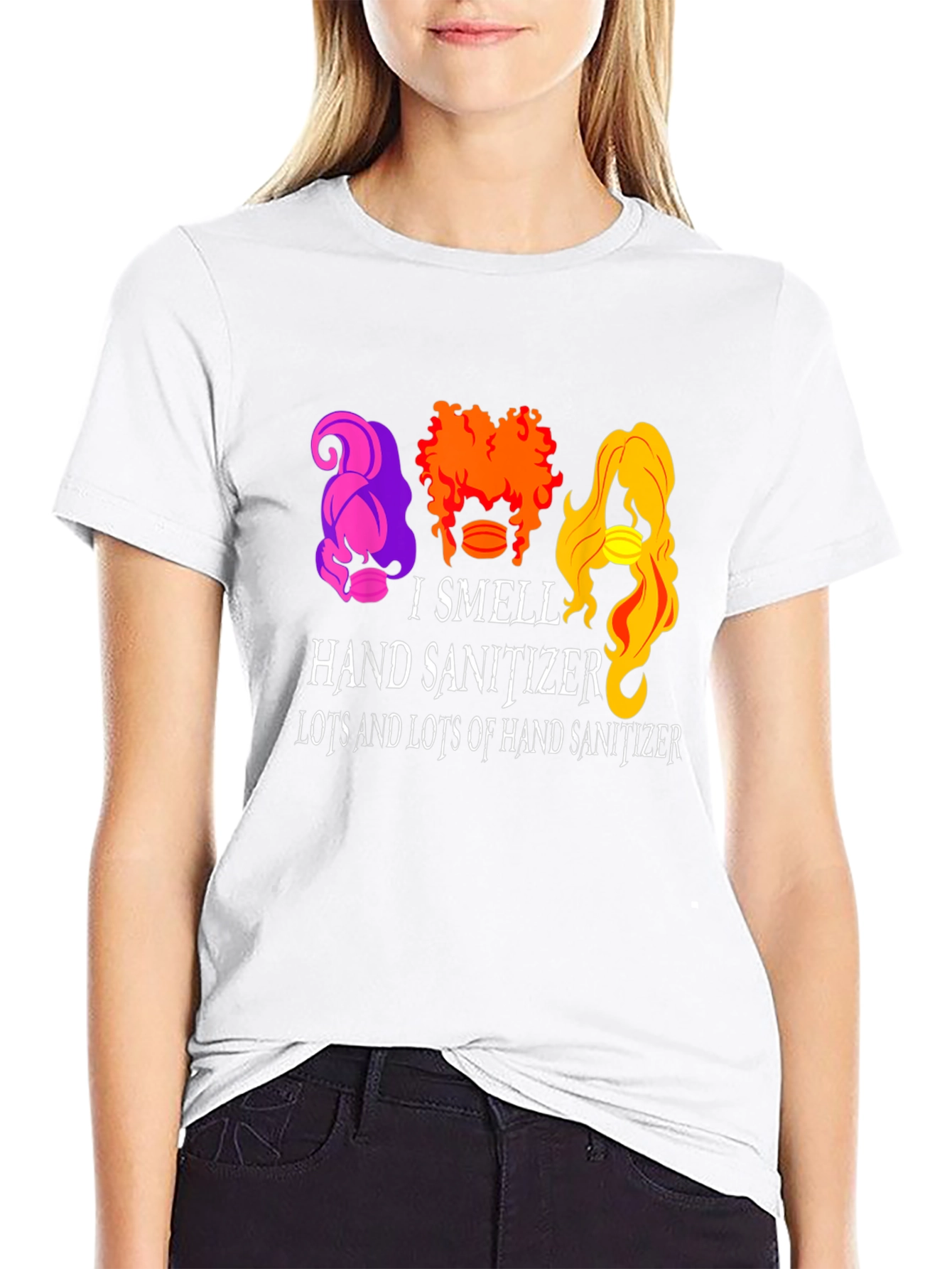 I Smell Hand Sanitizer Funny Halloween T-Shirt