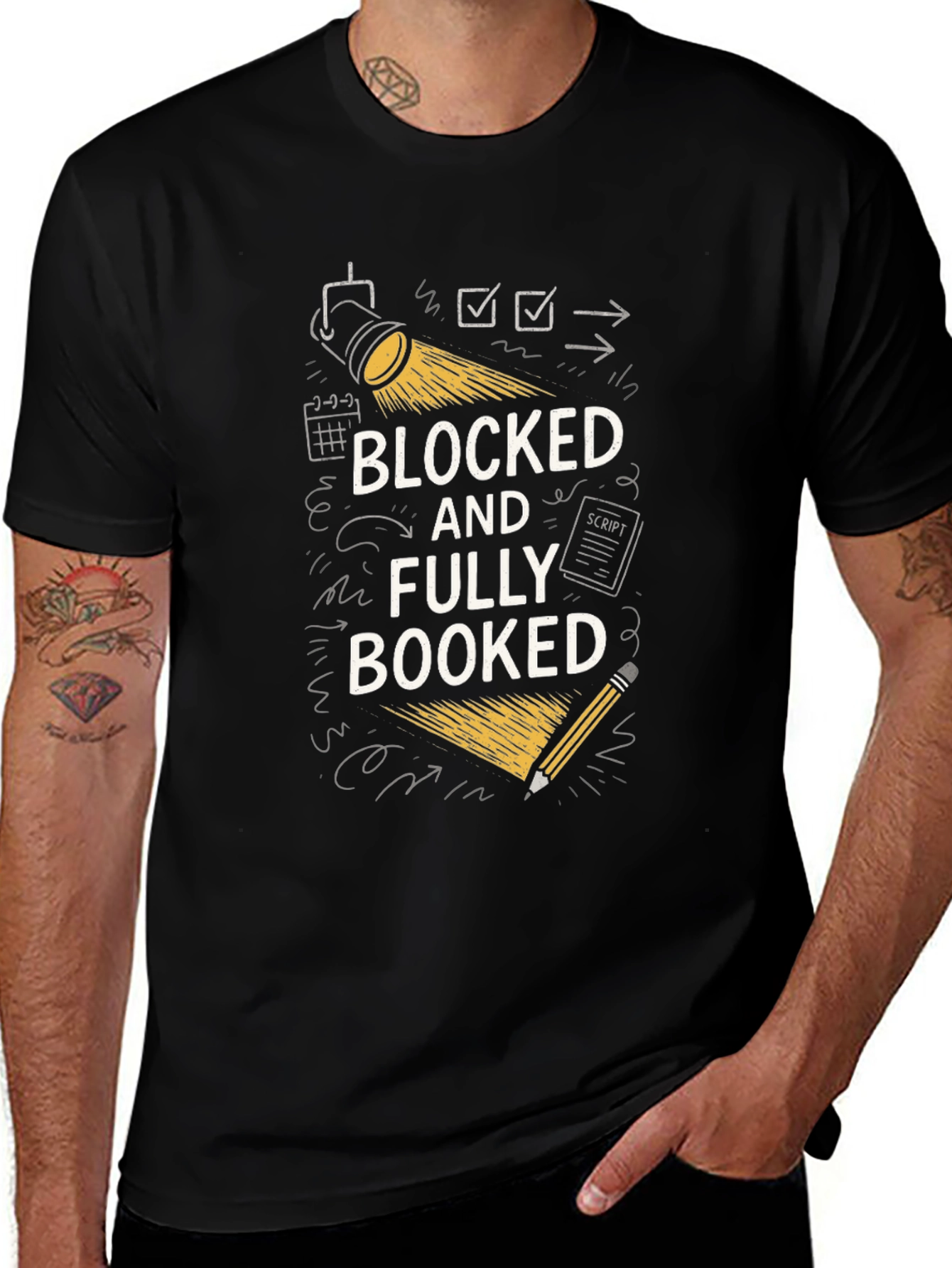 Blocked and Fully Booked T-Shirt