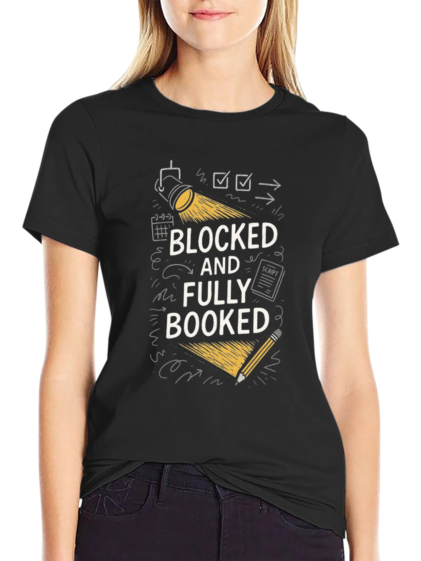 Blocked and Fully Booked T-Shirt