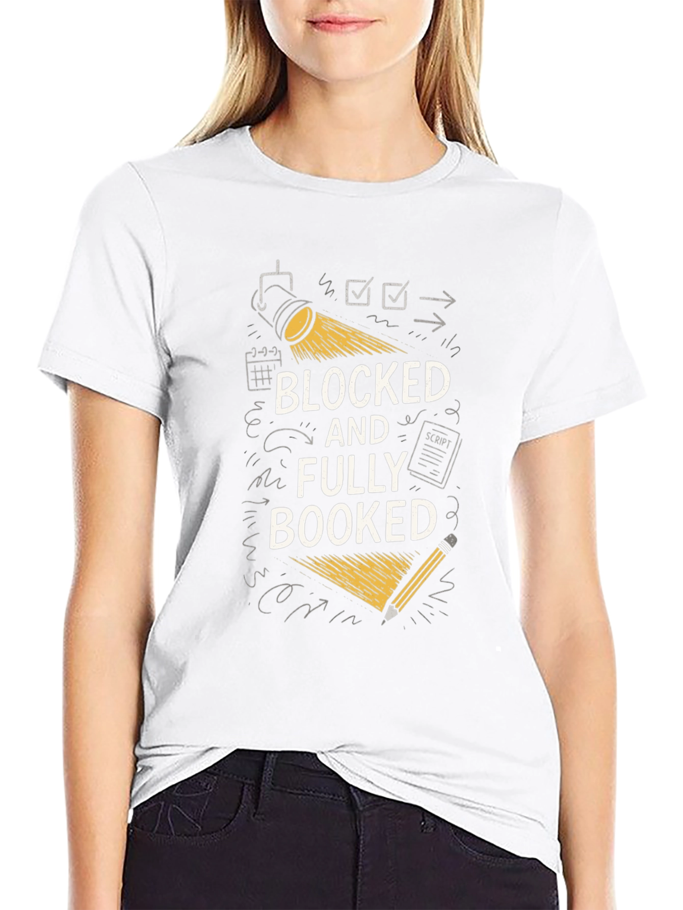 Blocked and Fully Booked T-Shirt